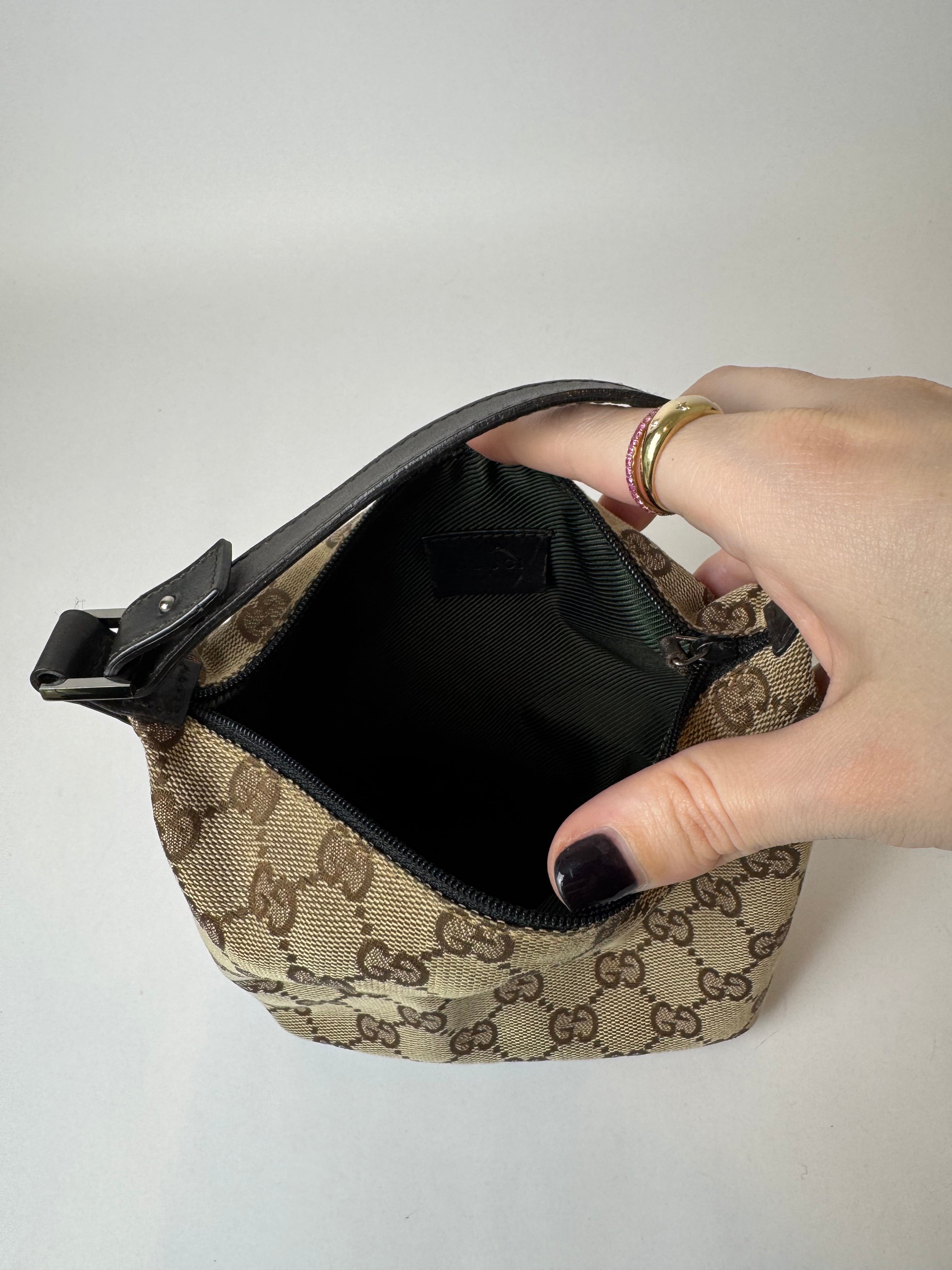Gucci Small Canvas Handbag