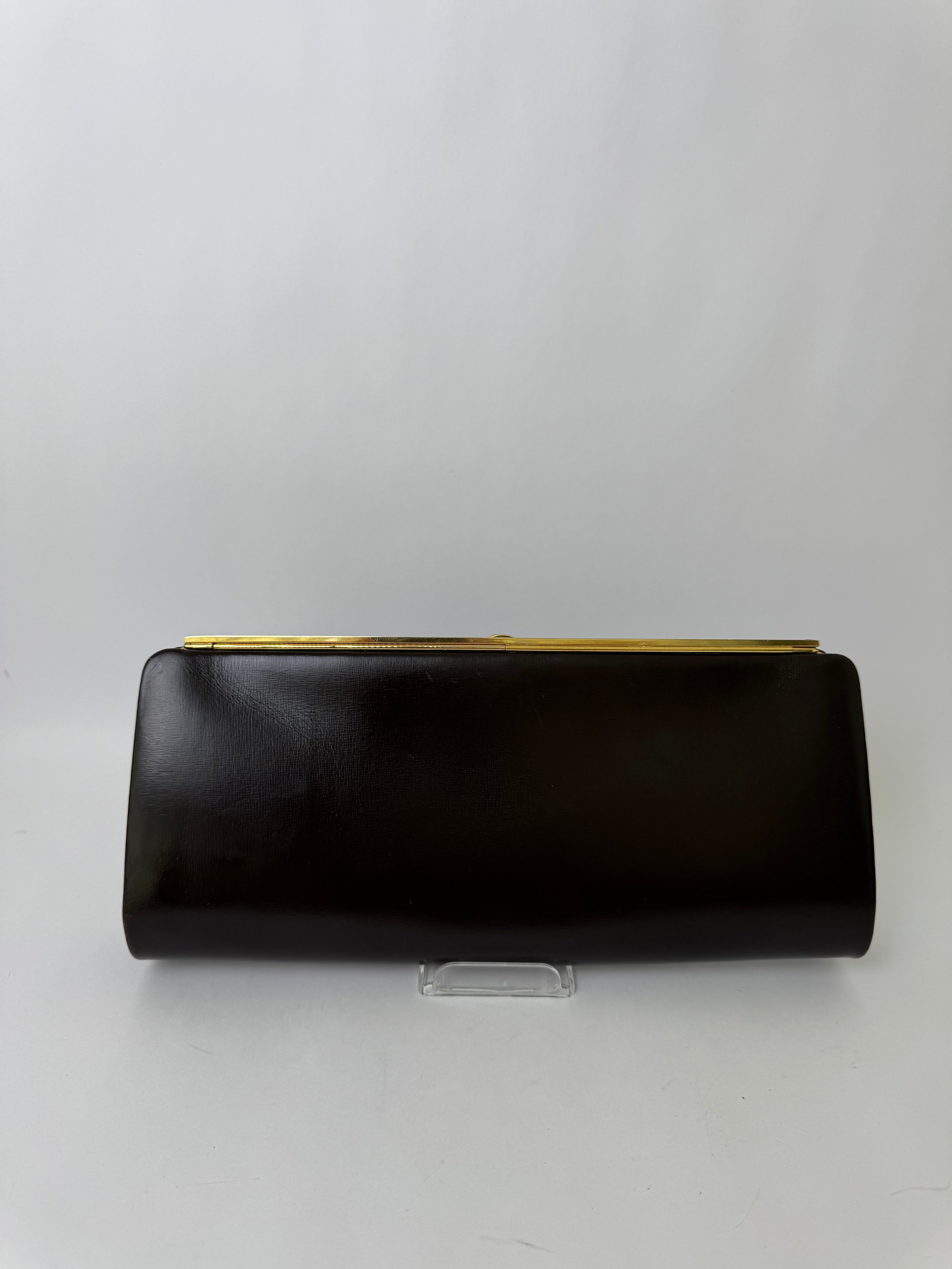 Gucci Brown Leather Clutch