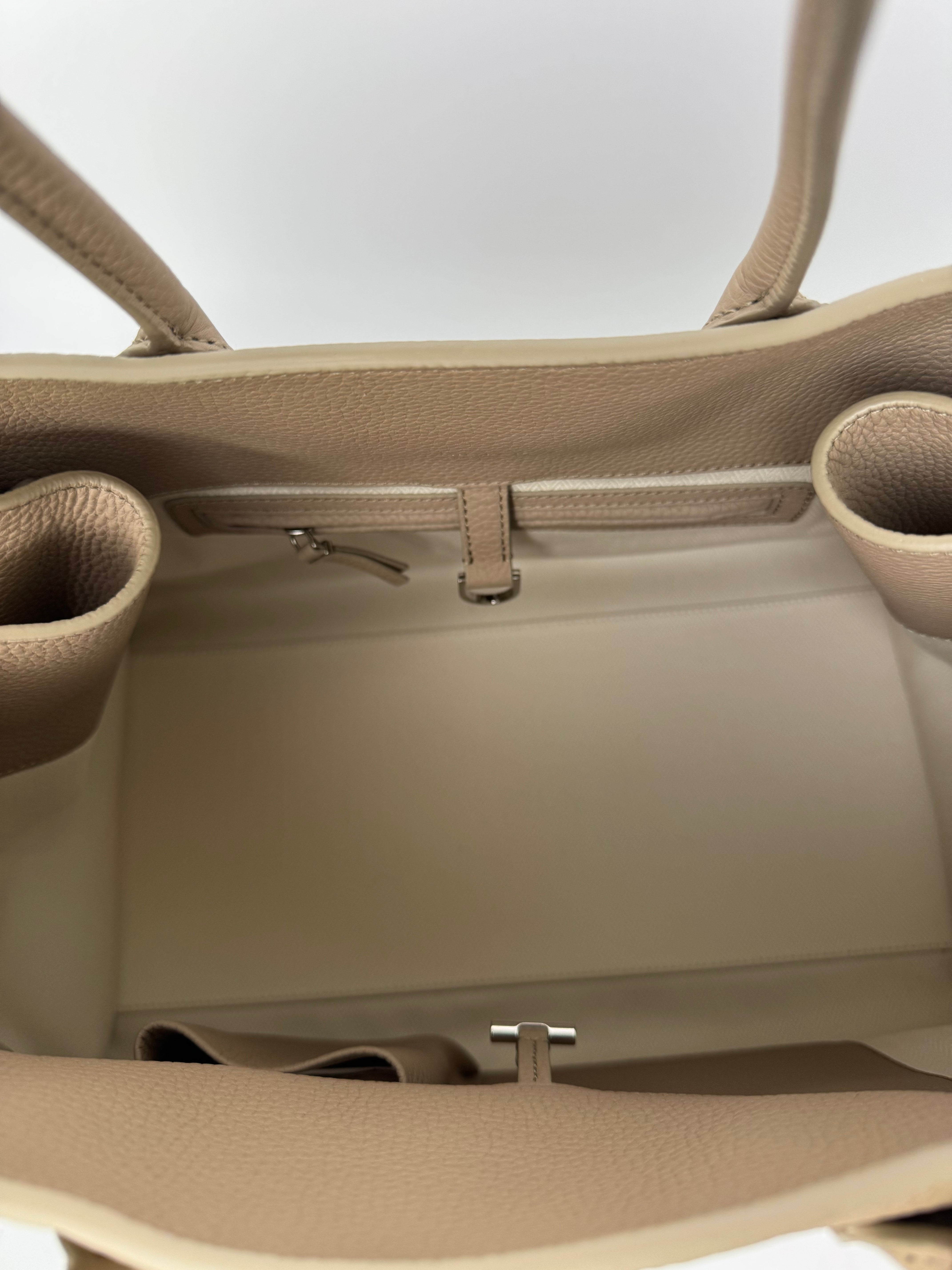 The Row Soft Margaux 15 Taupe New