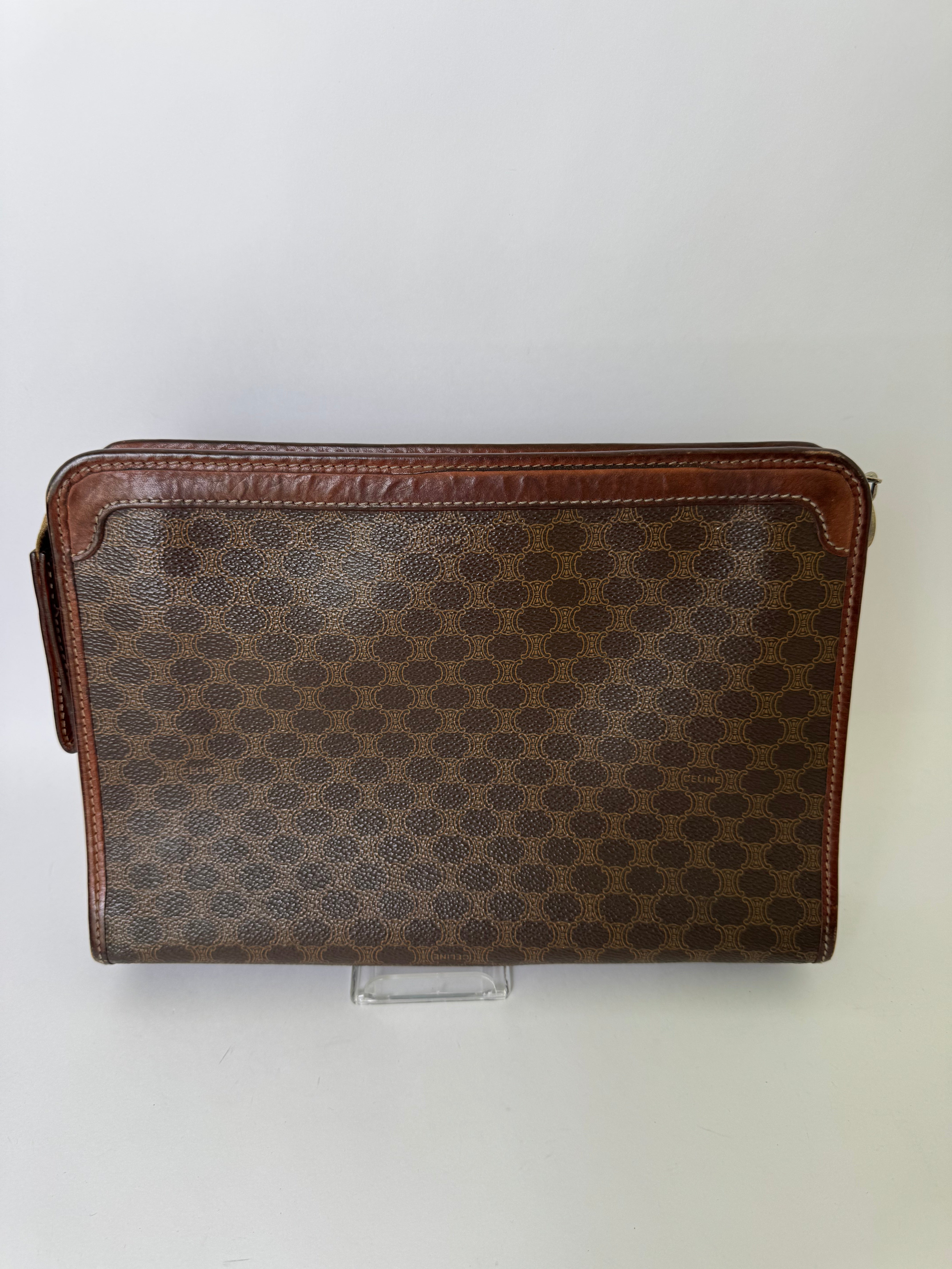 Celine Vintage Macadam Clutch