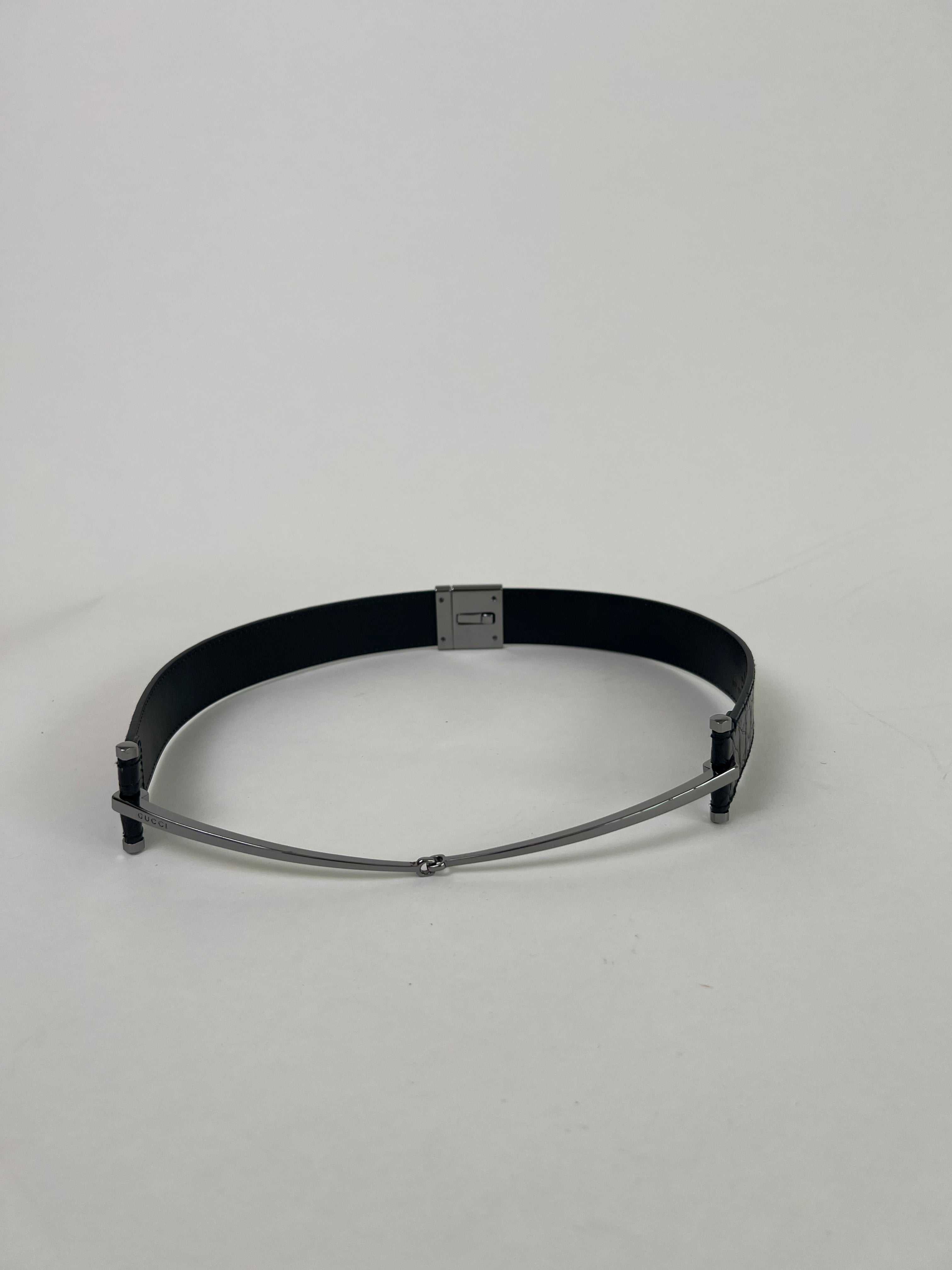 Gucci Tom Ford Slim Horsebit Belt XS Gucci Tom Ford Slim Horsebit Belt XS