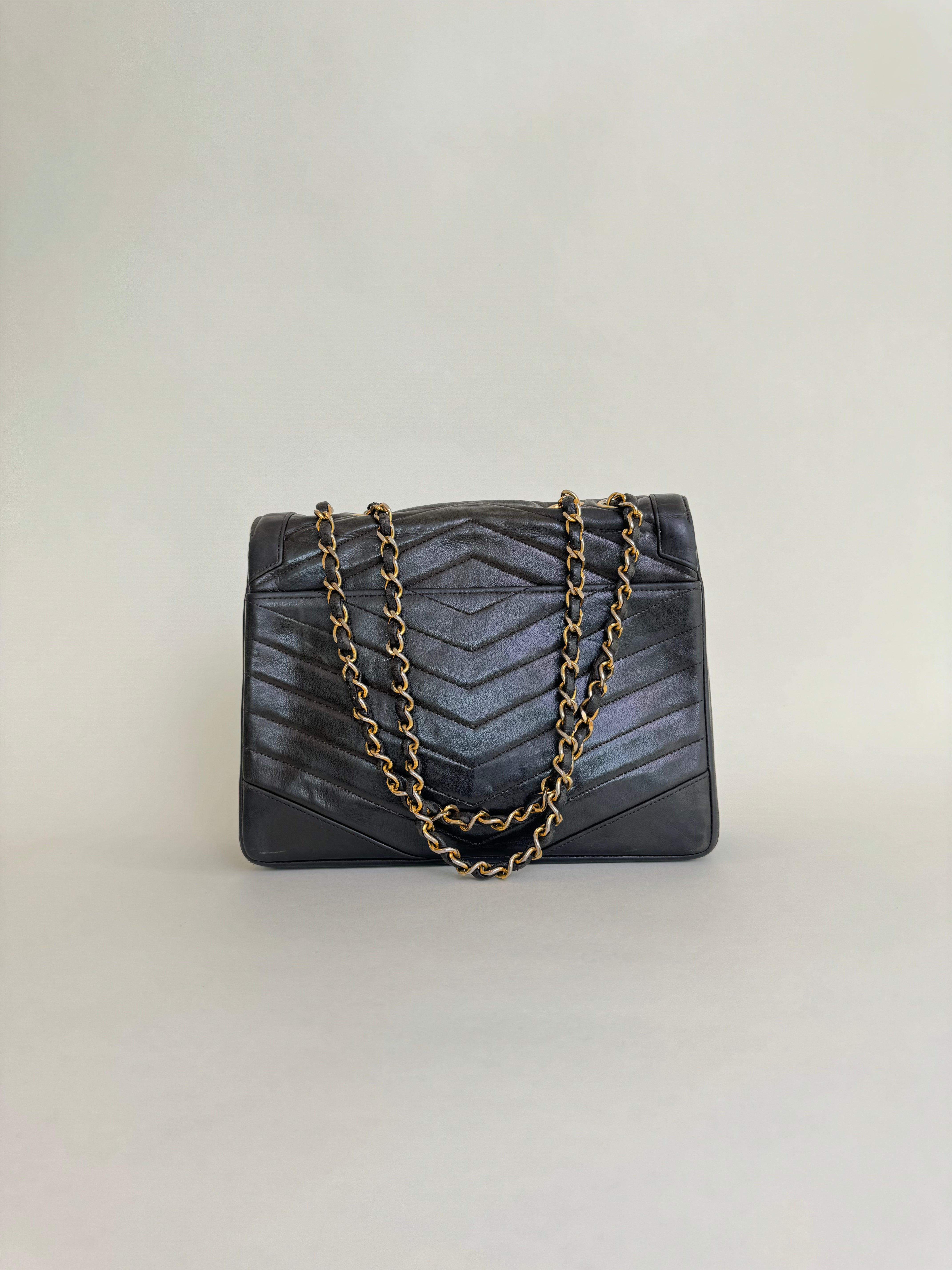 Chanel Double Flap Black