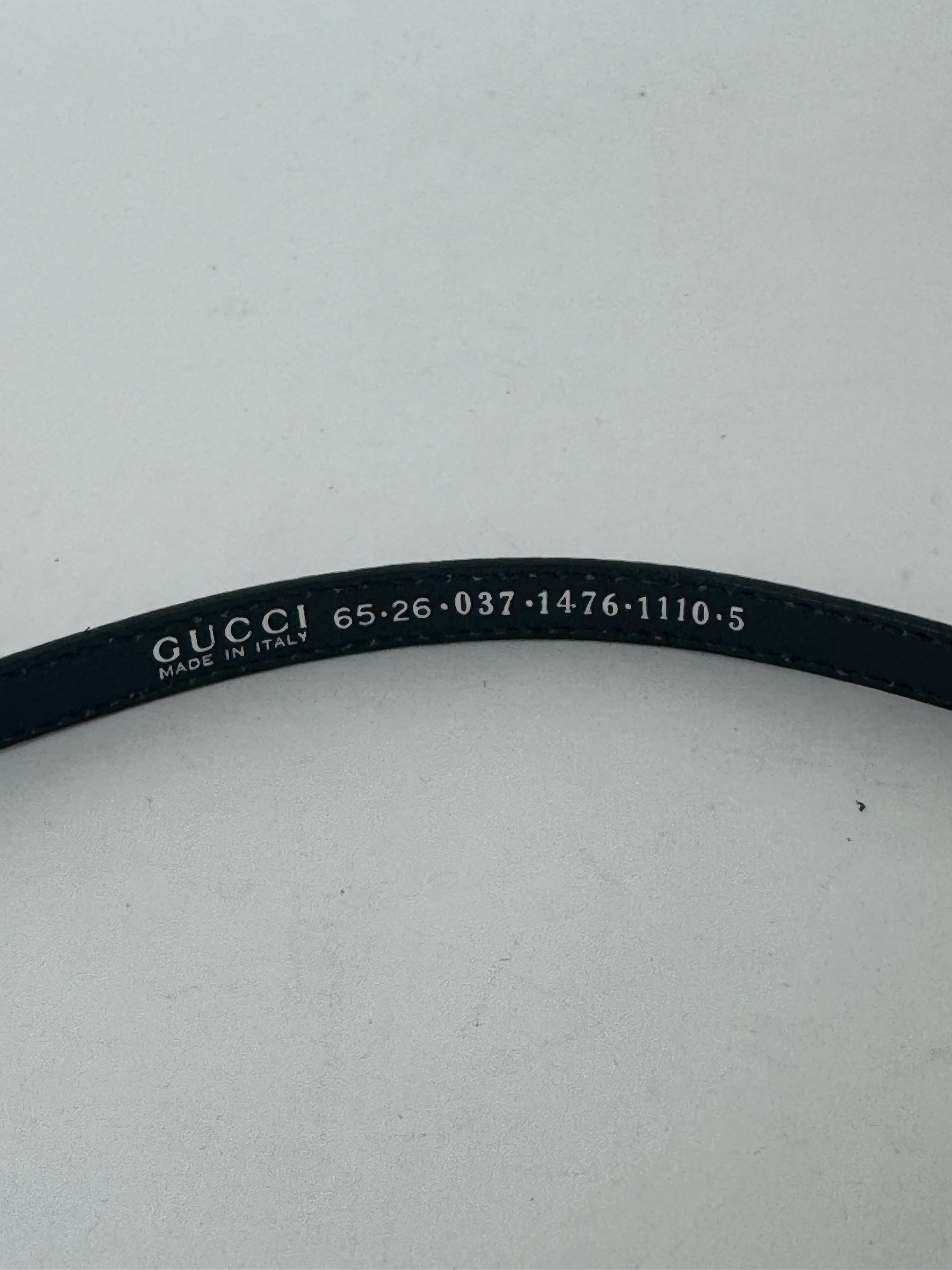 Gucci Tom Ford Slim Horsebit Belt S/M