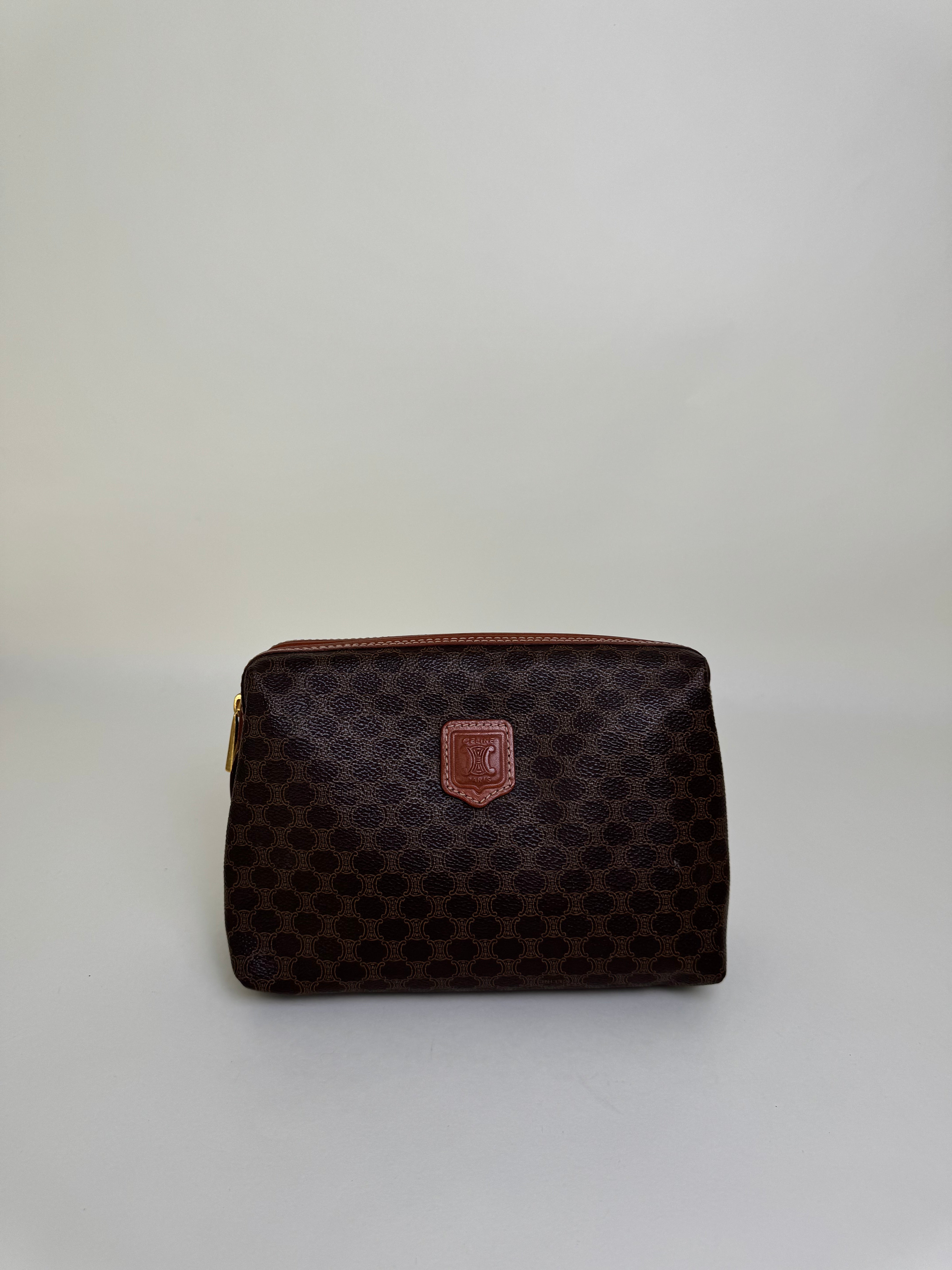 Celine Macadam Cosmetic Pouch Medium