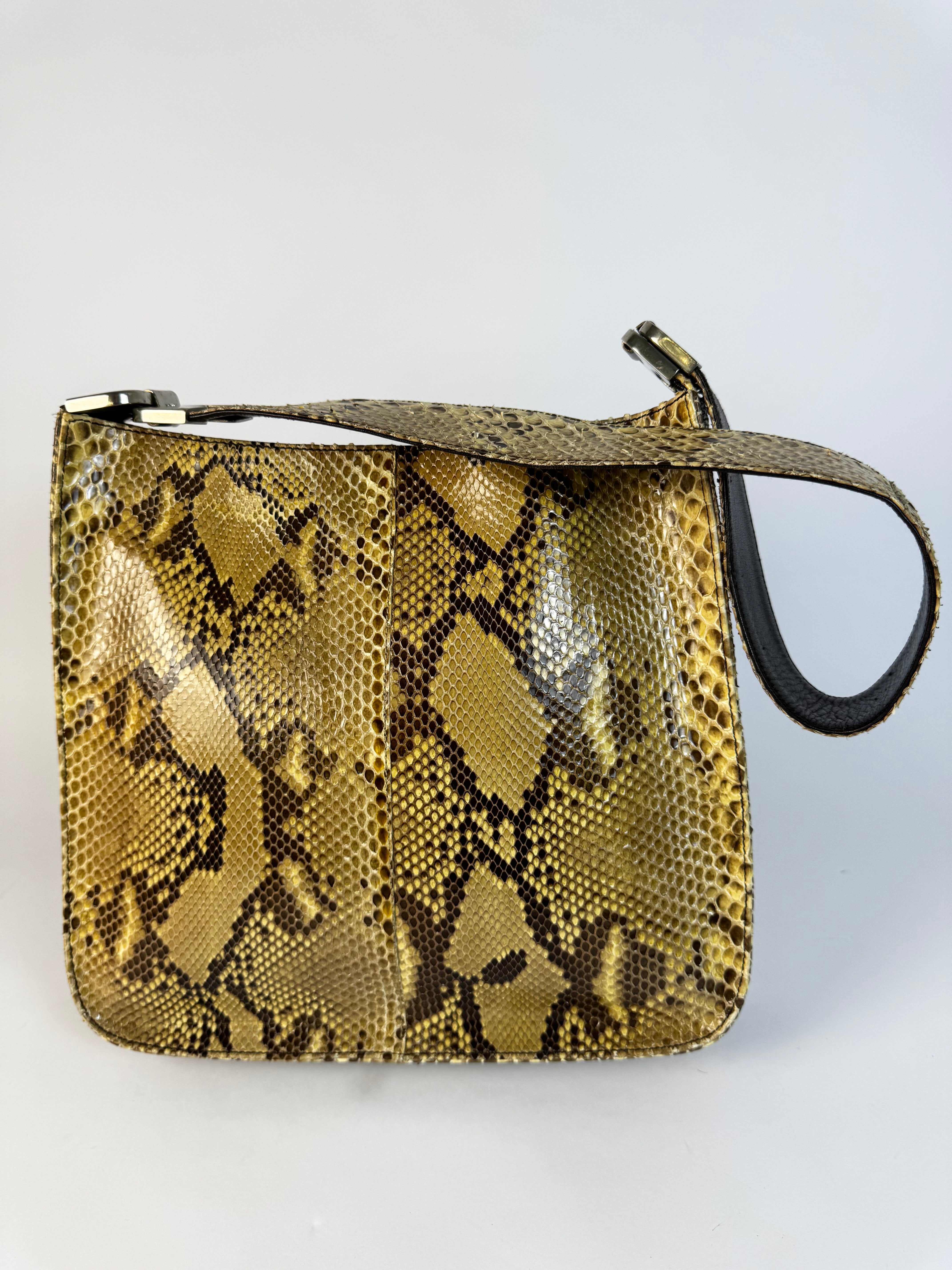 Prada Vintage Python Shoulder Bag
