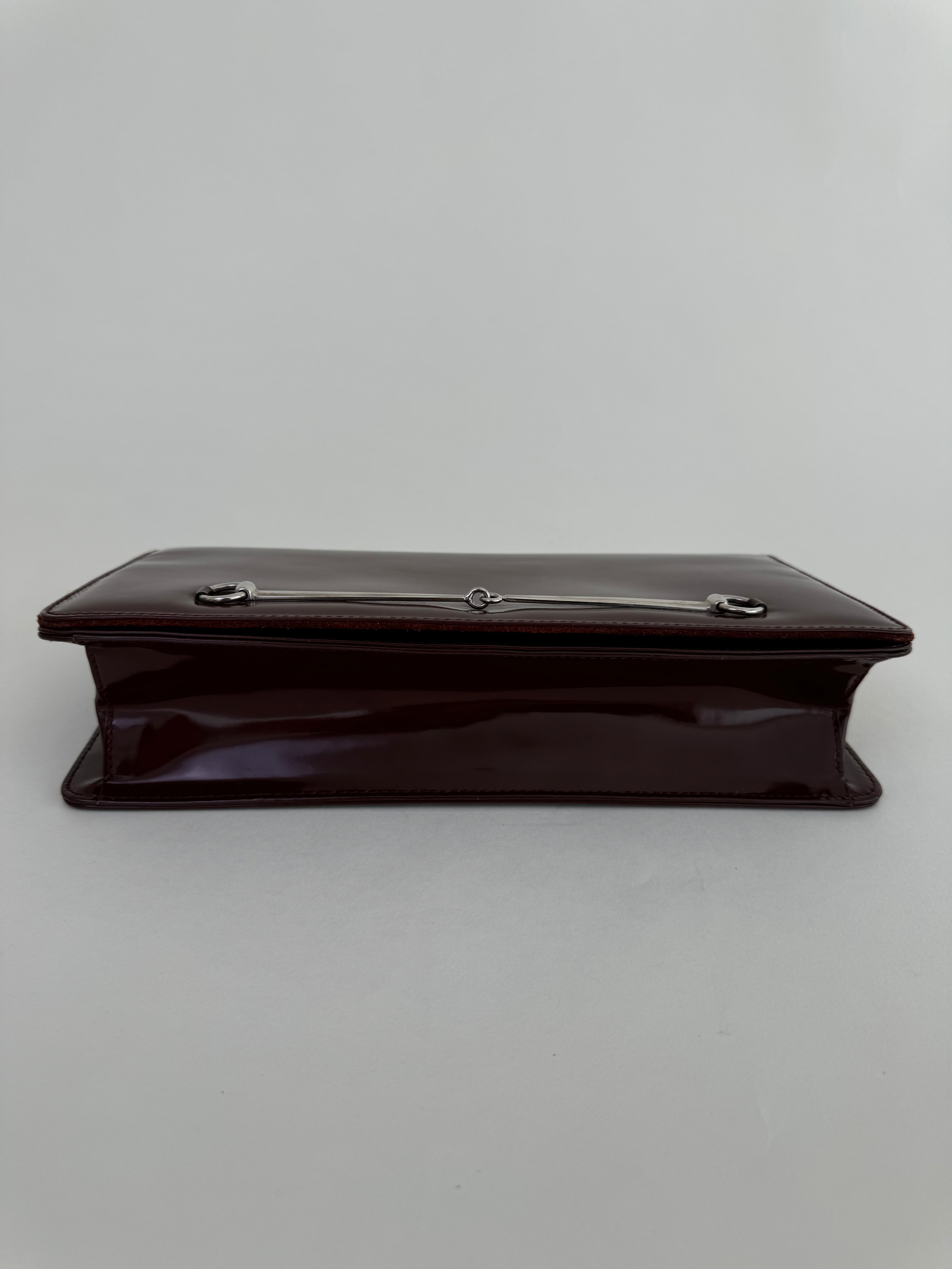 Gucci Tom Ford Slim Horsebit Clutch/Shoulder Bag
