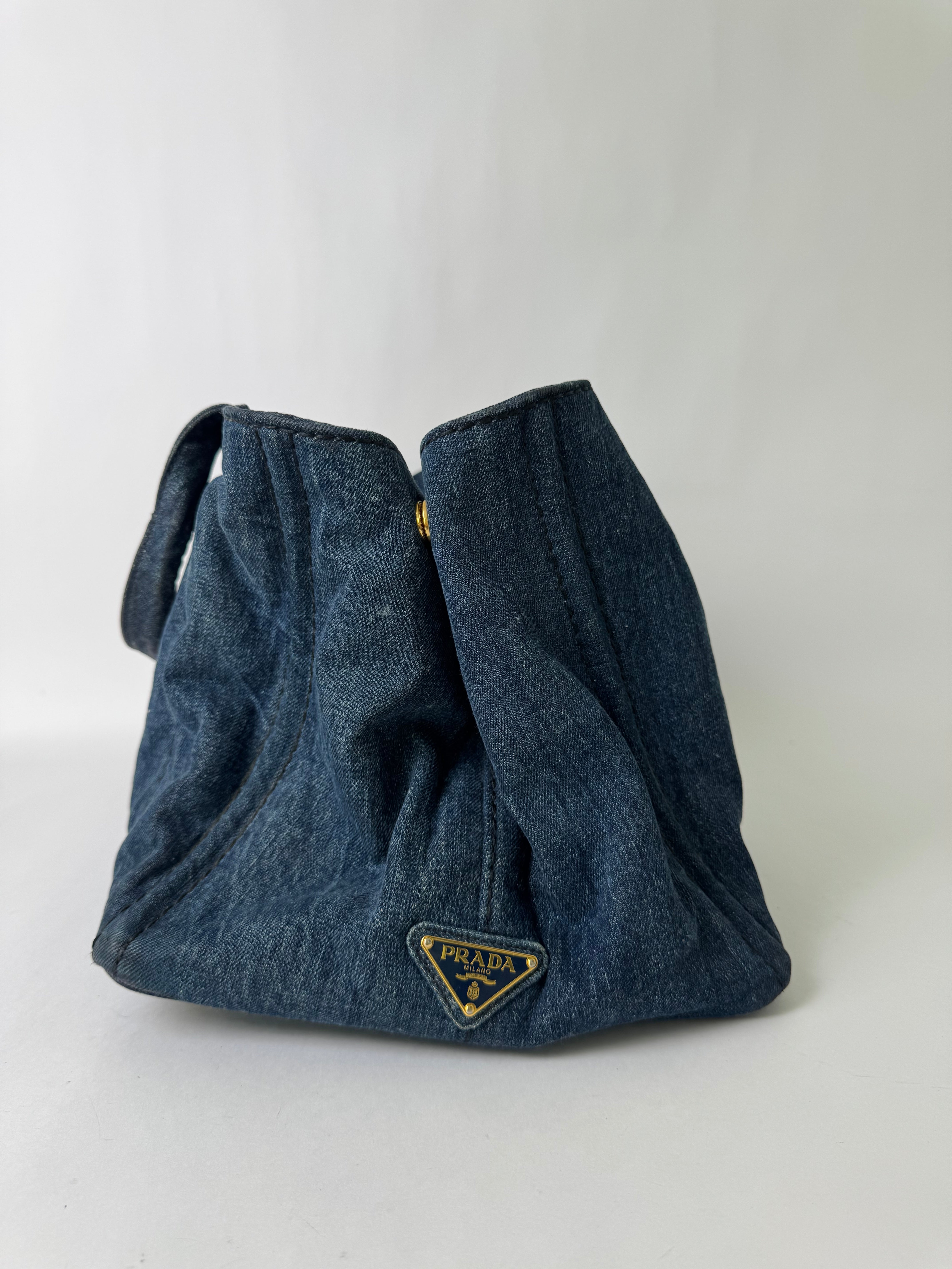 Prada Denim Vintage Tote