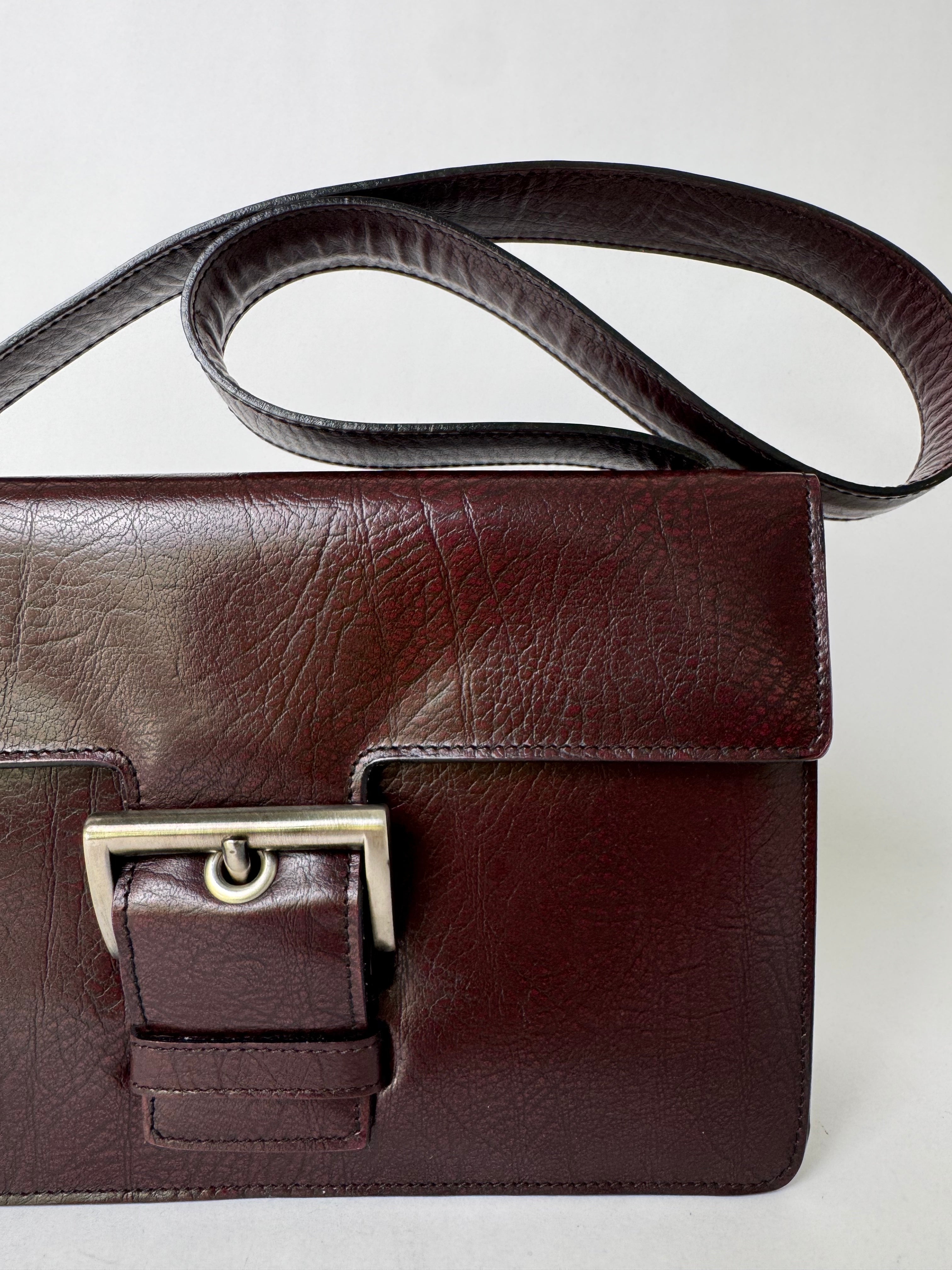 Prada Vintage Leather Shoulder Bag