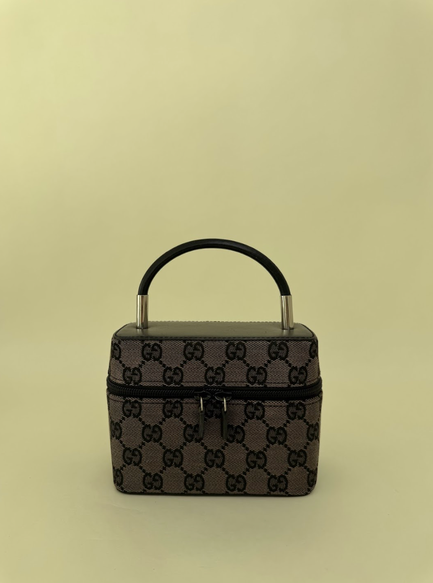 Gucci GG Vanity Handbag Grey