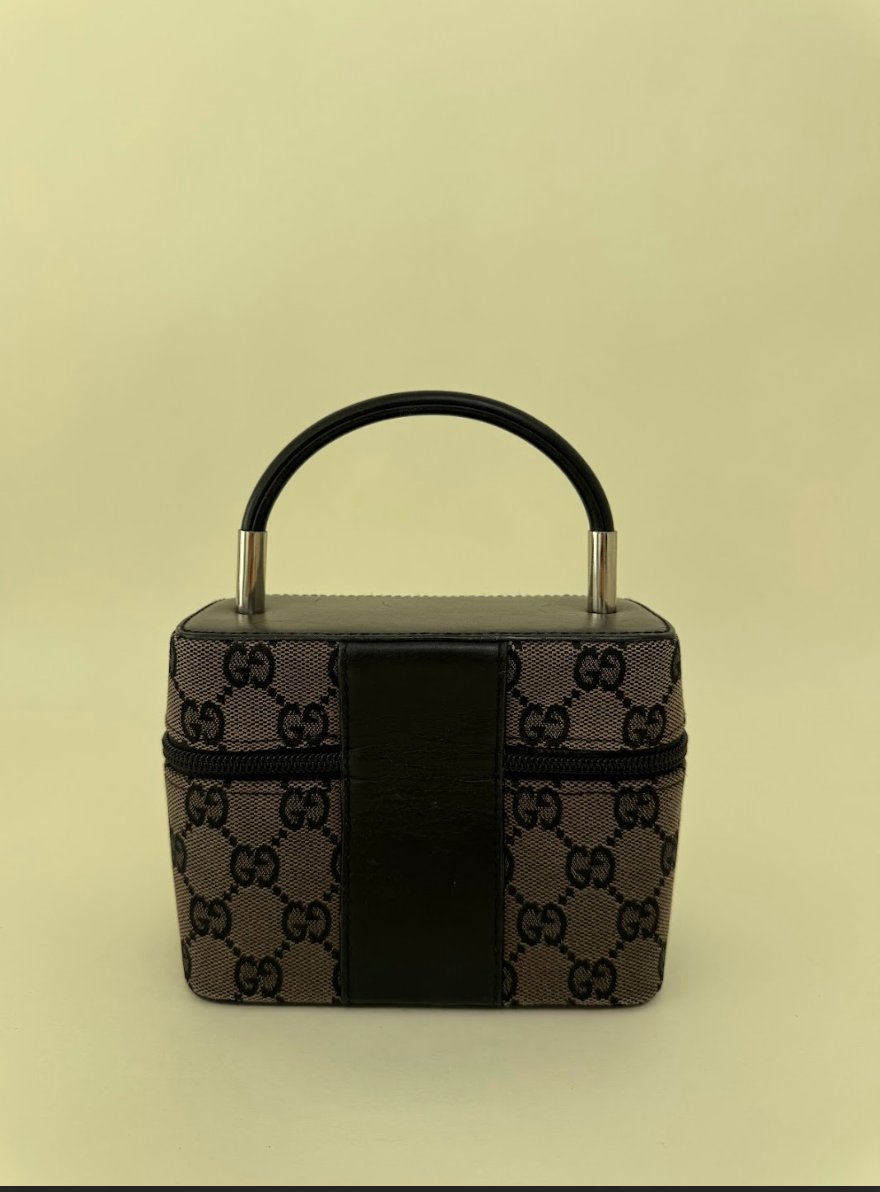 Gucci GG Vanity Handbag Grey