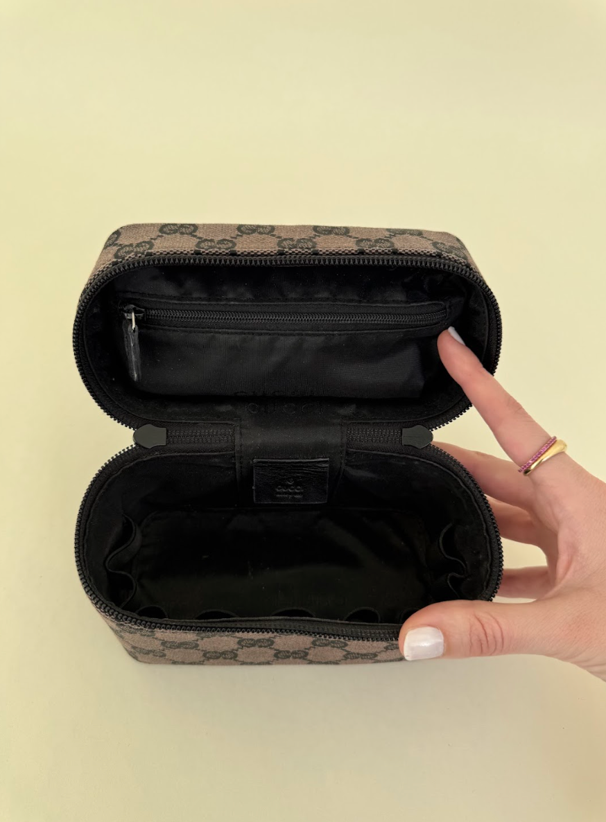 Gucci GG Vanity Handbag Grey