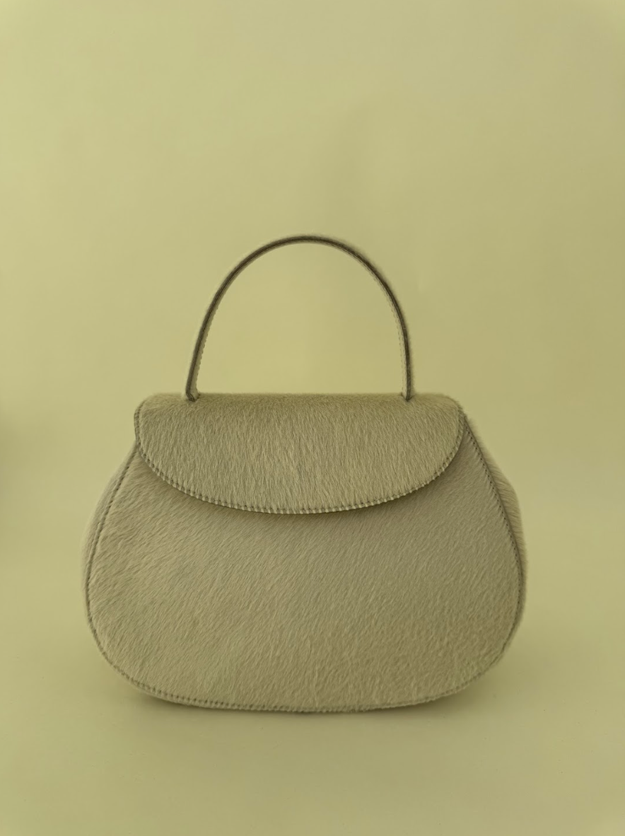 Prada White Pony Haired Handbag