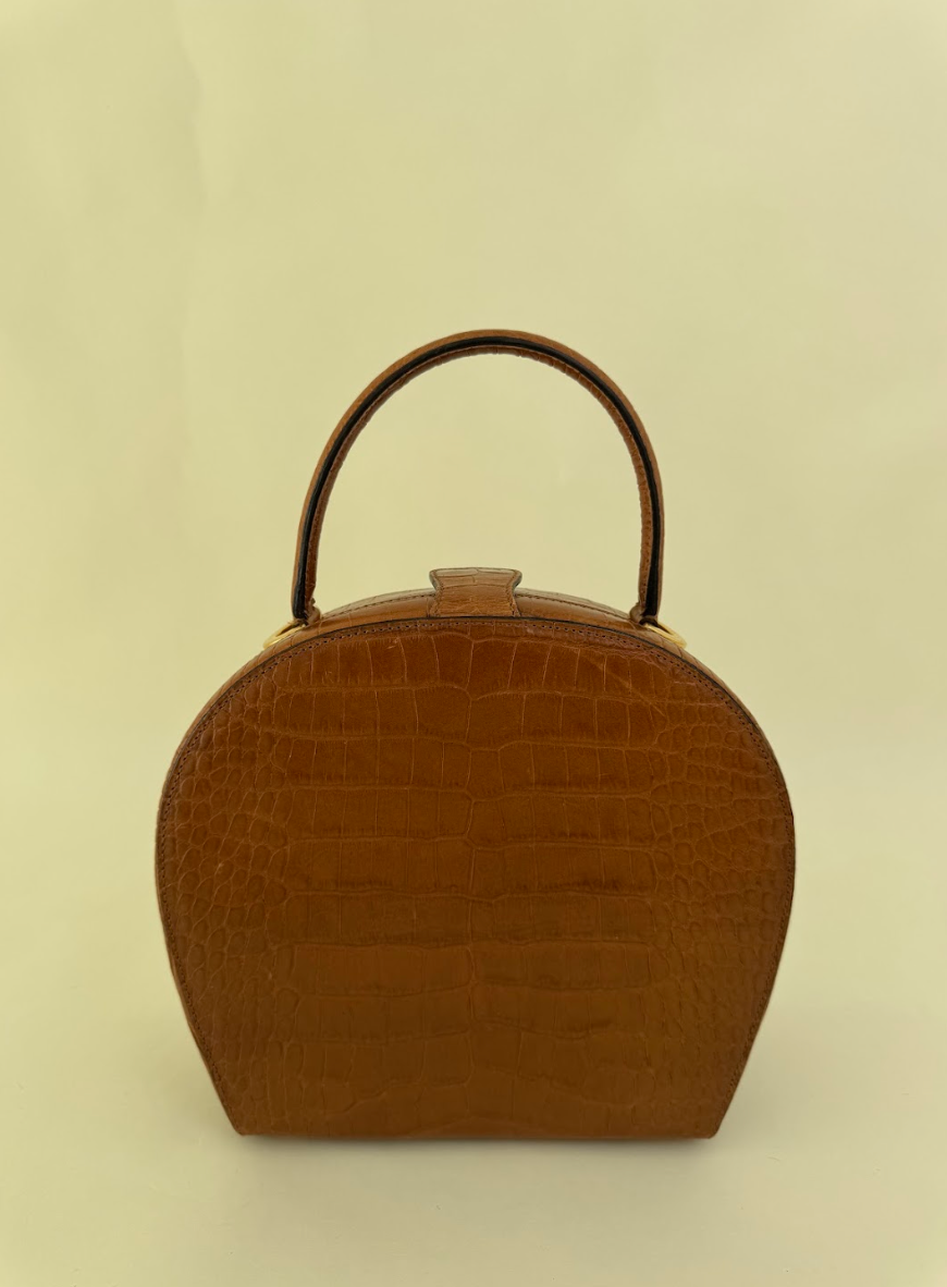 Celine Crocodile Leather Handbag