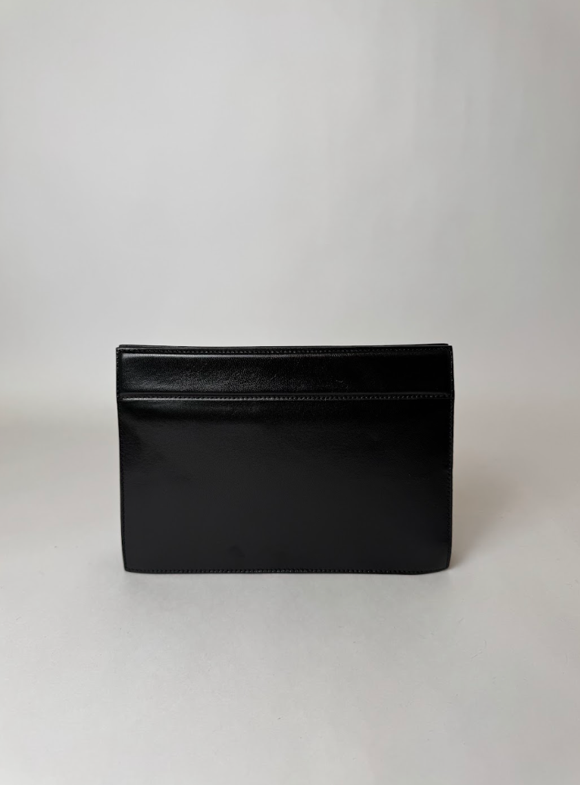 Gucci Tom Ford Black Leather Clutch