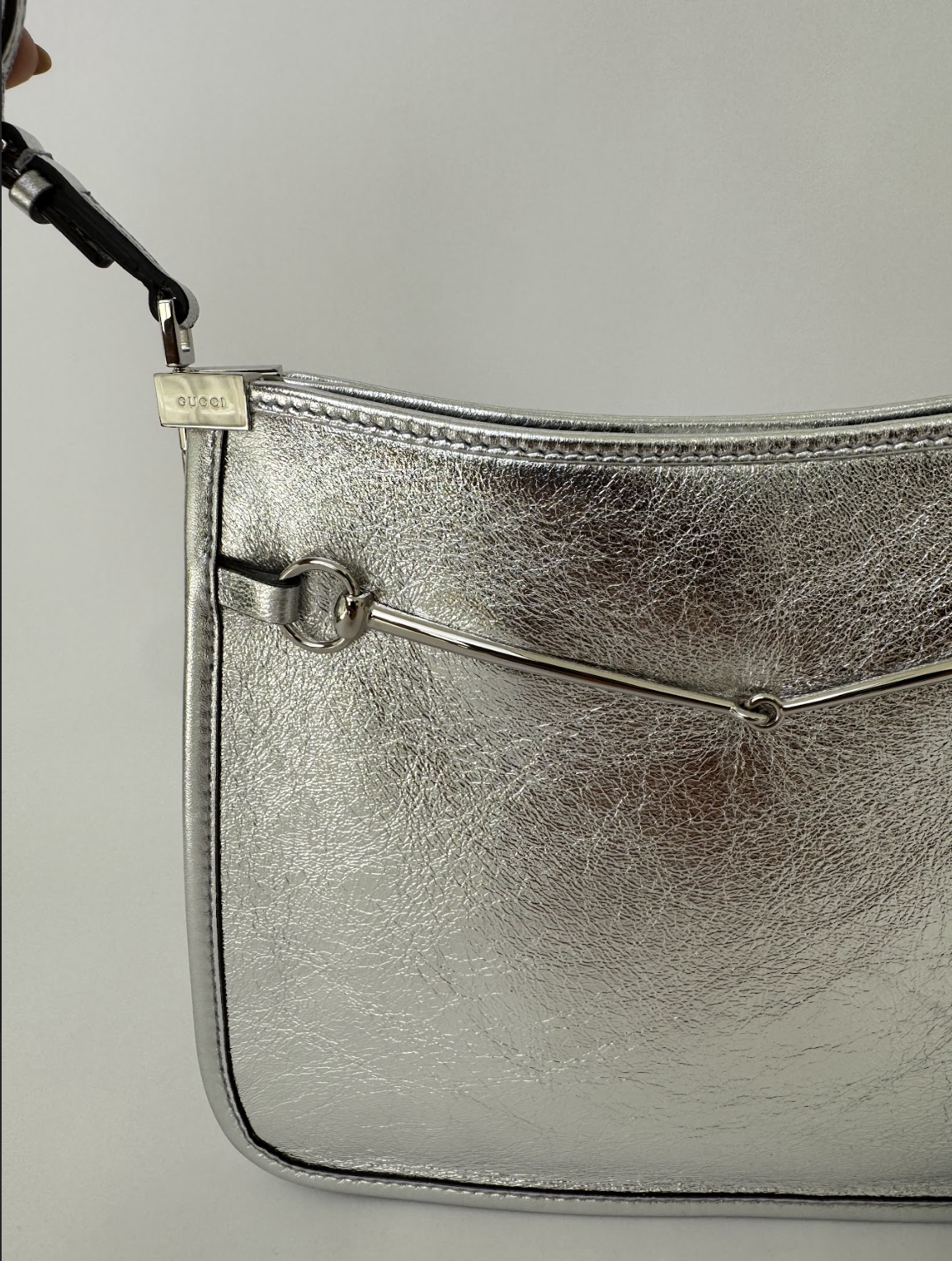 Gucci Slim Horsebit Shoulder Bag New