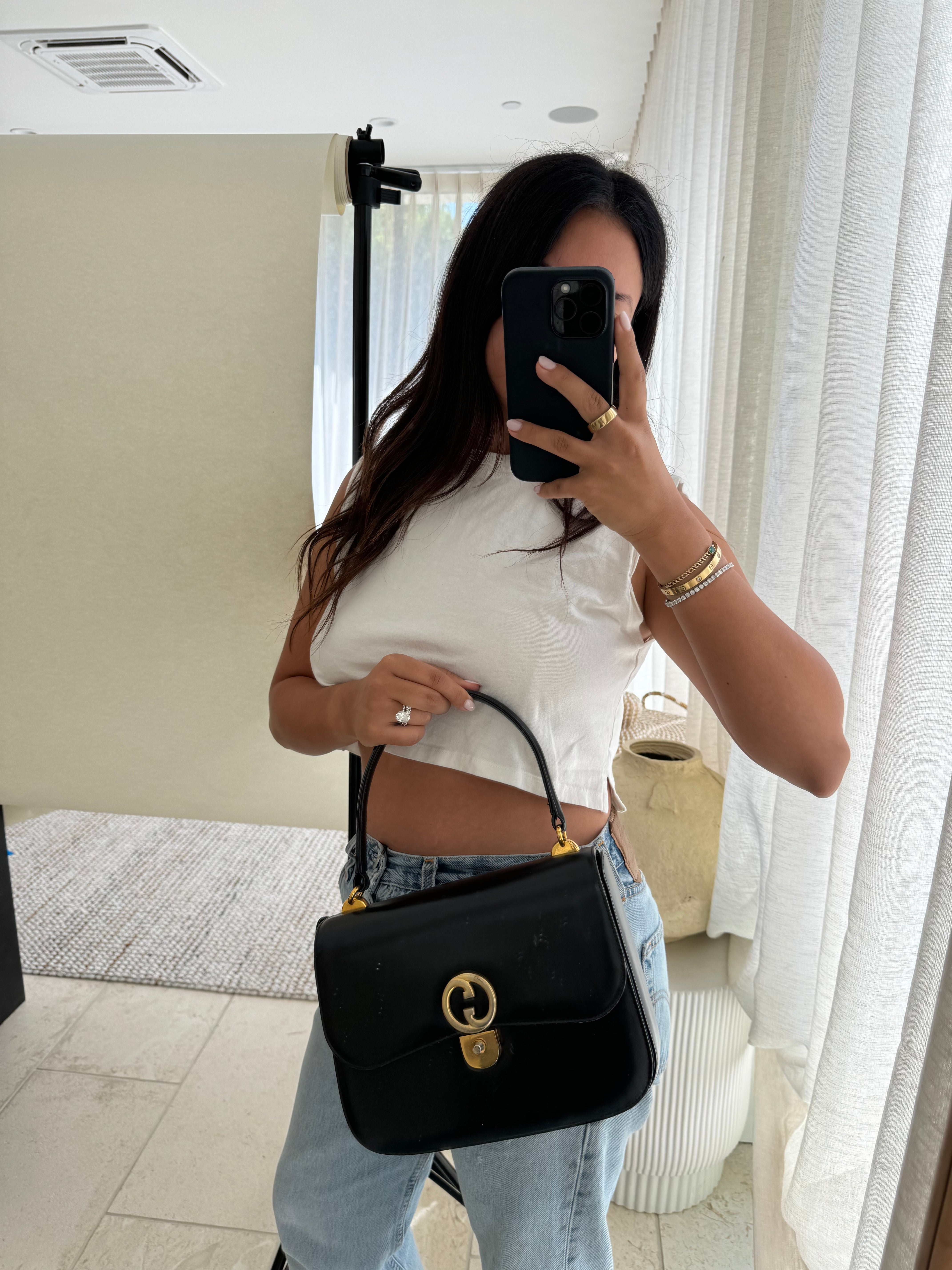 Gucci Leather Handbag