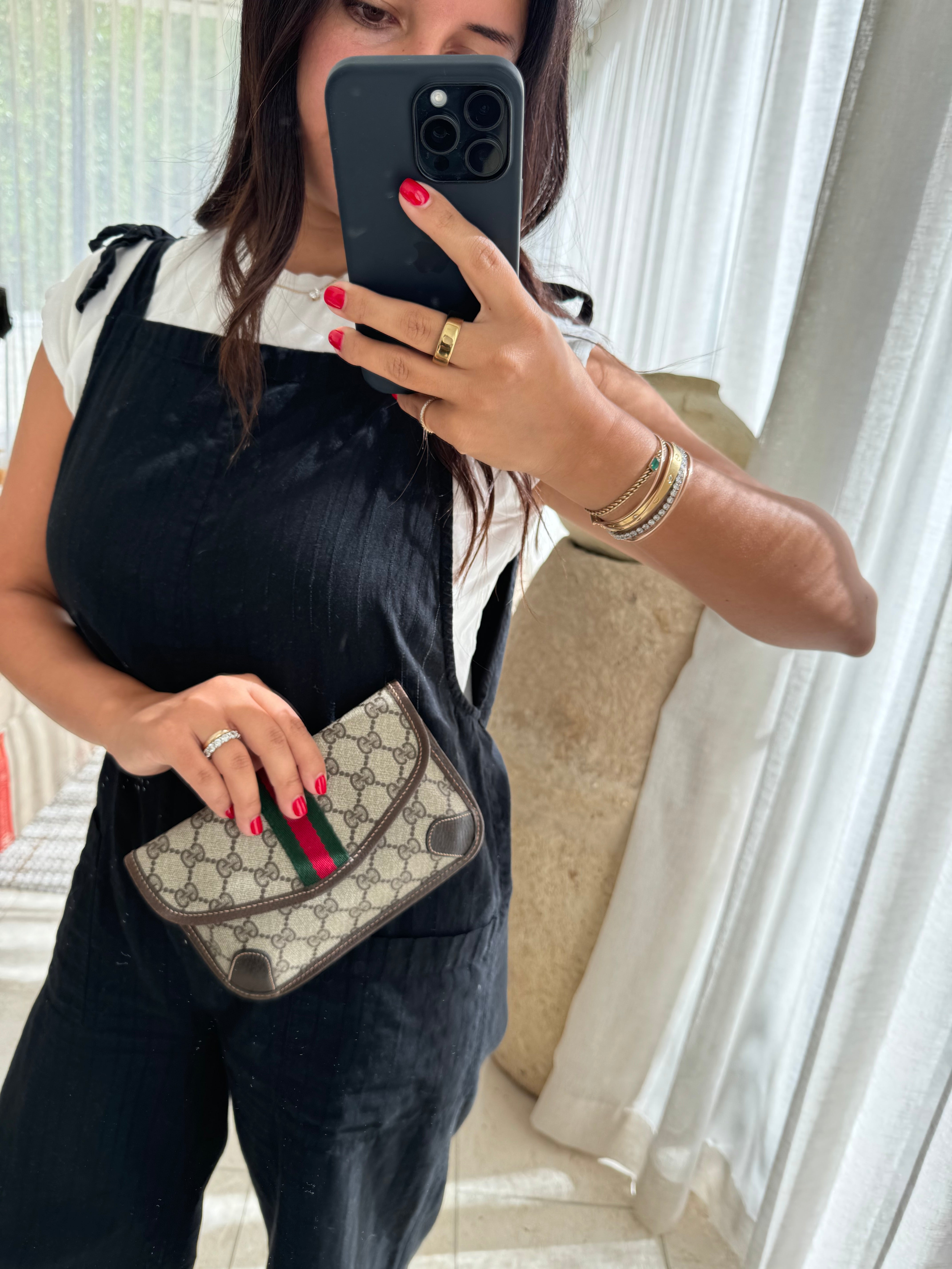 Gucci Canvas Clutch