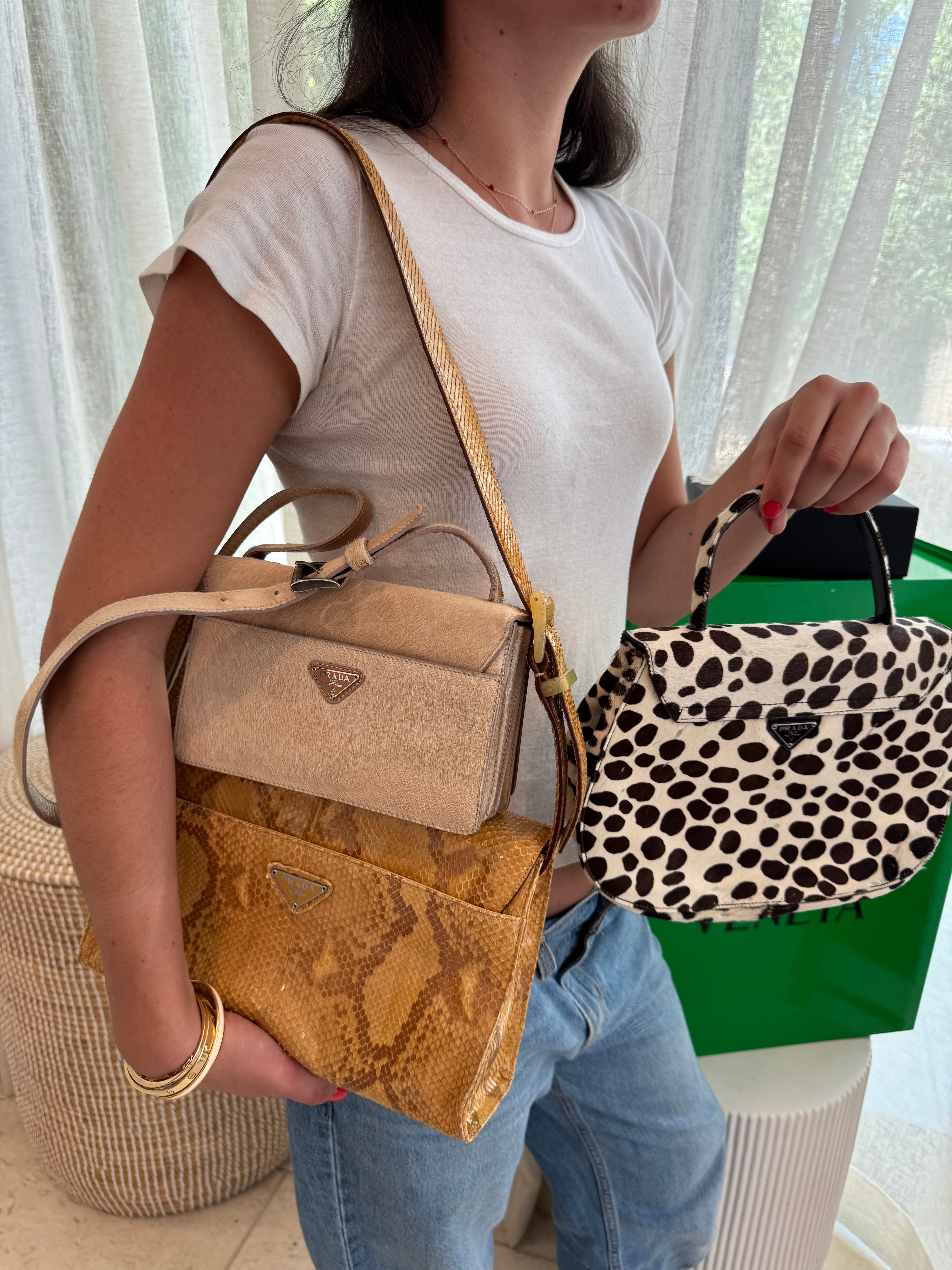 Prada Calf Hair Handbag Rare