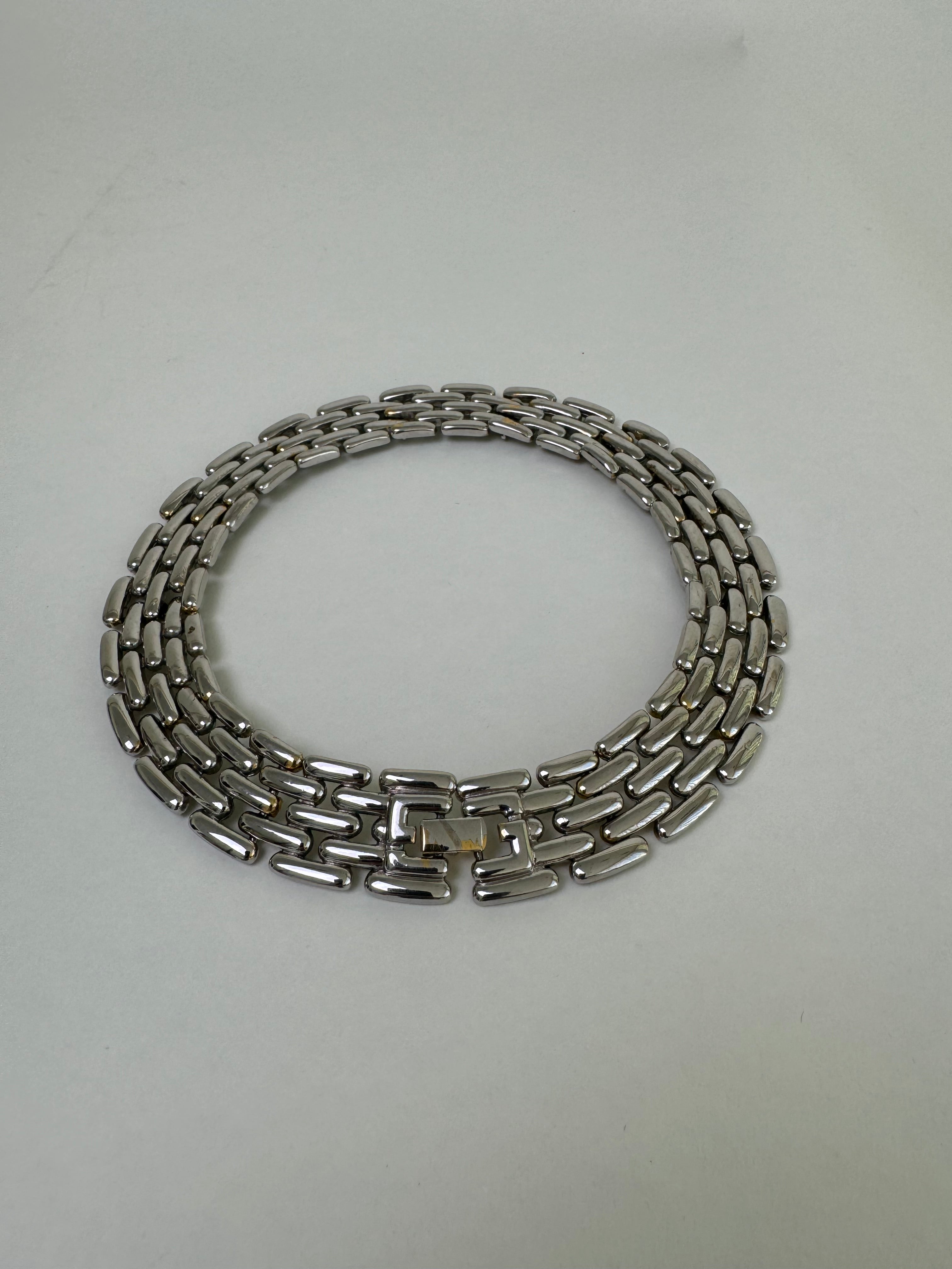 Givenchy Cleopatra Silver Choker