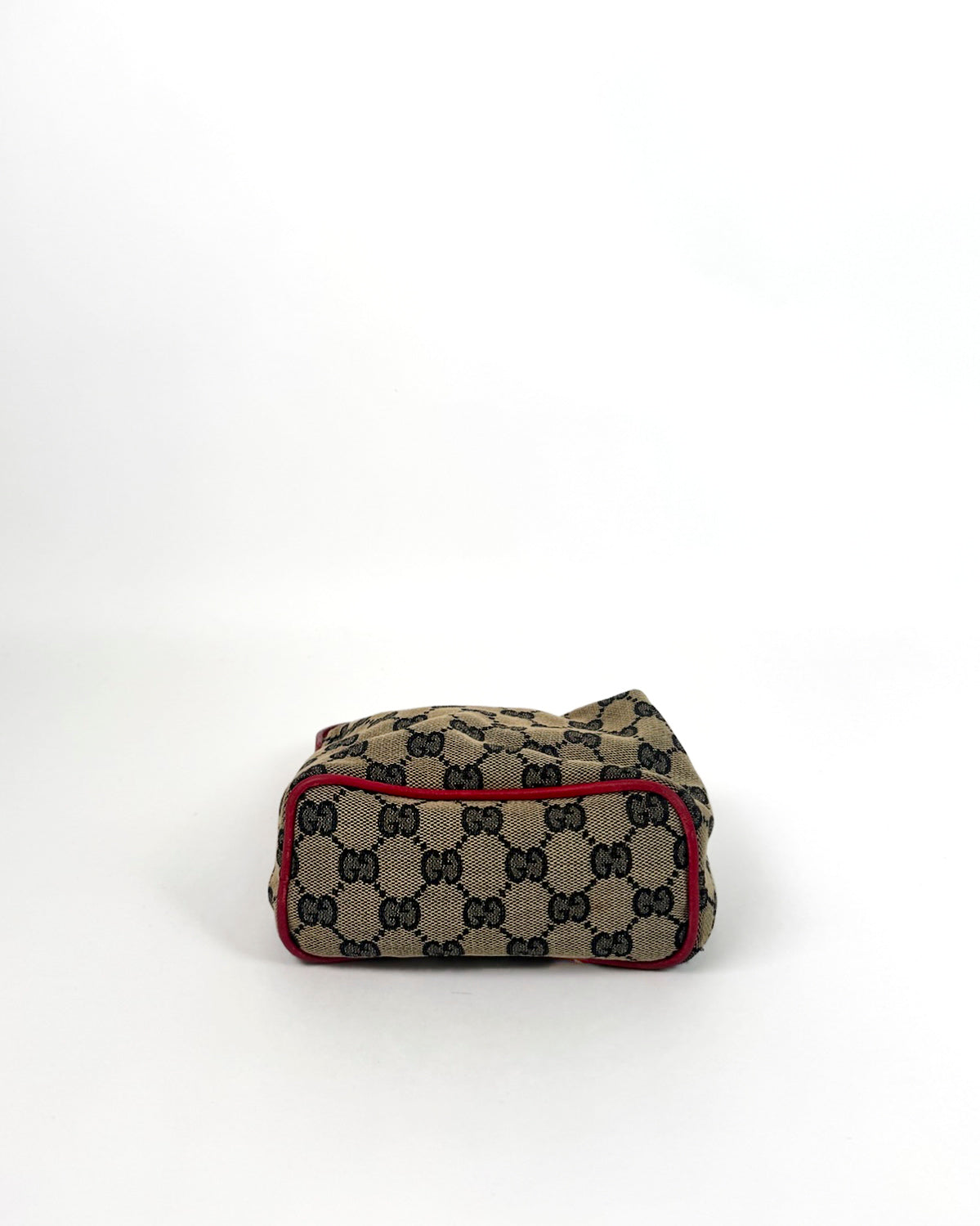 Gucci GG Canvas Small Handbag Red