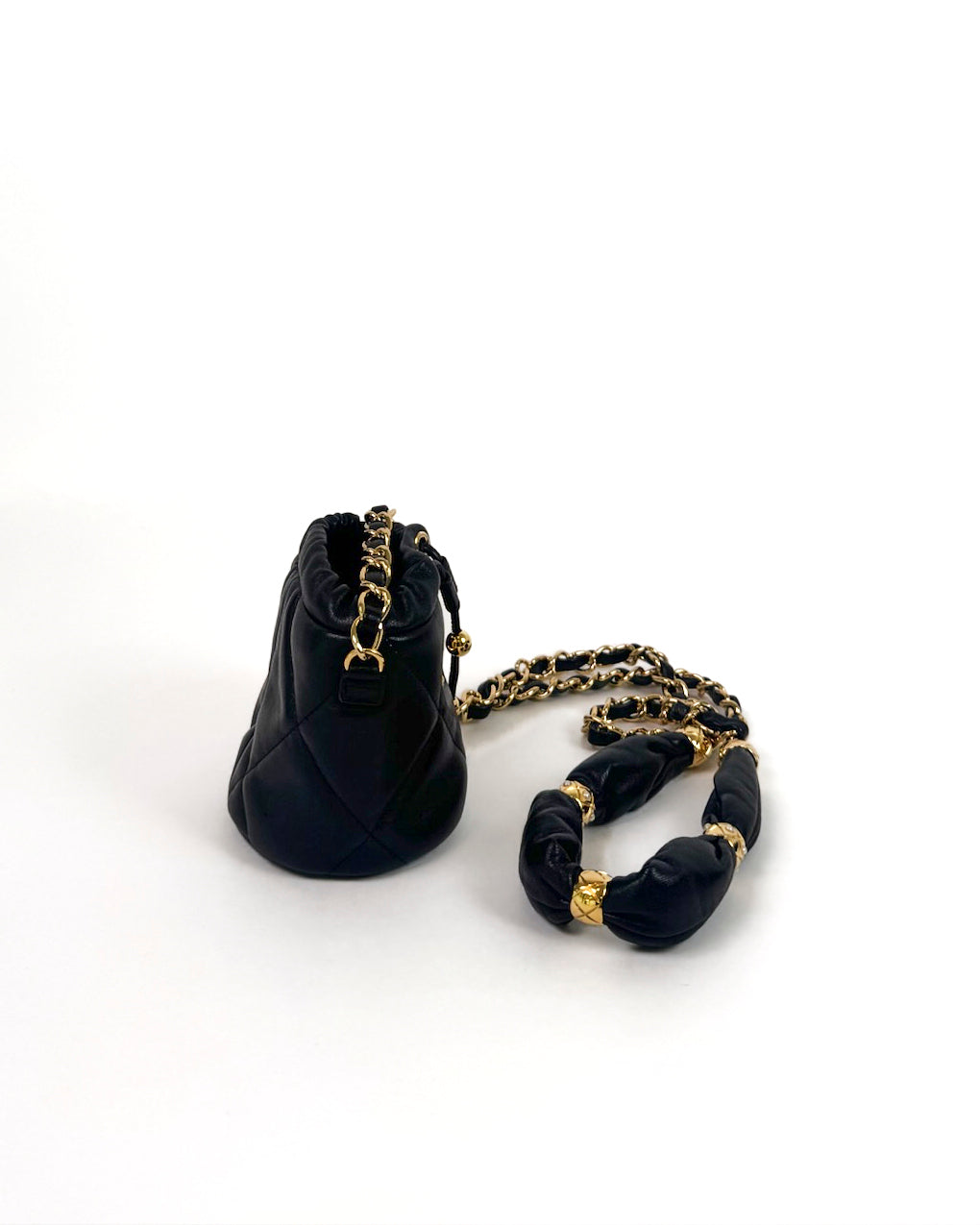 Chanel CC Logo Mini Bucket Bag