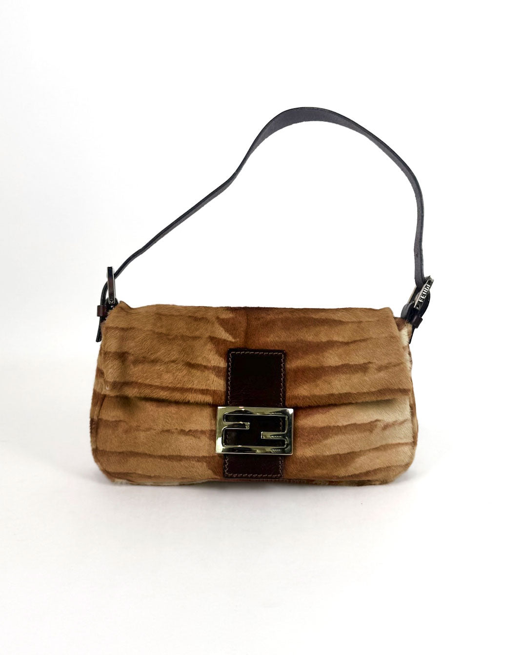 Fendi Ponyhair Baguette Handbag Rare