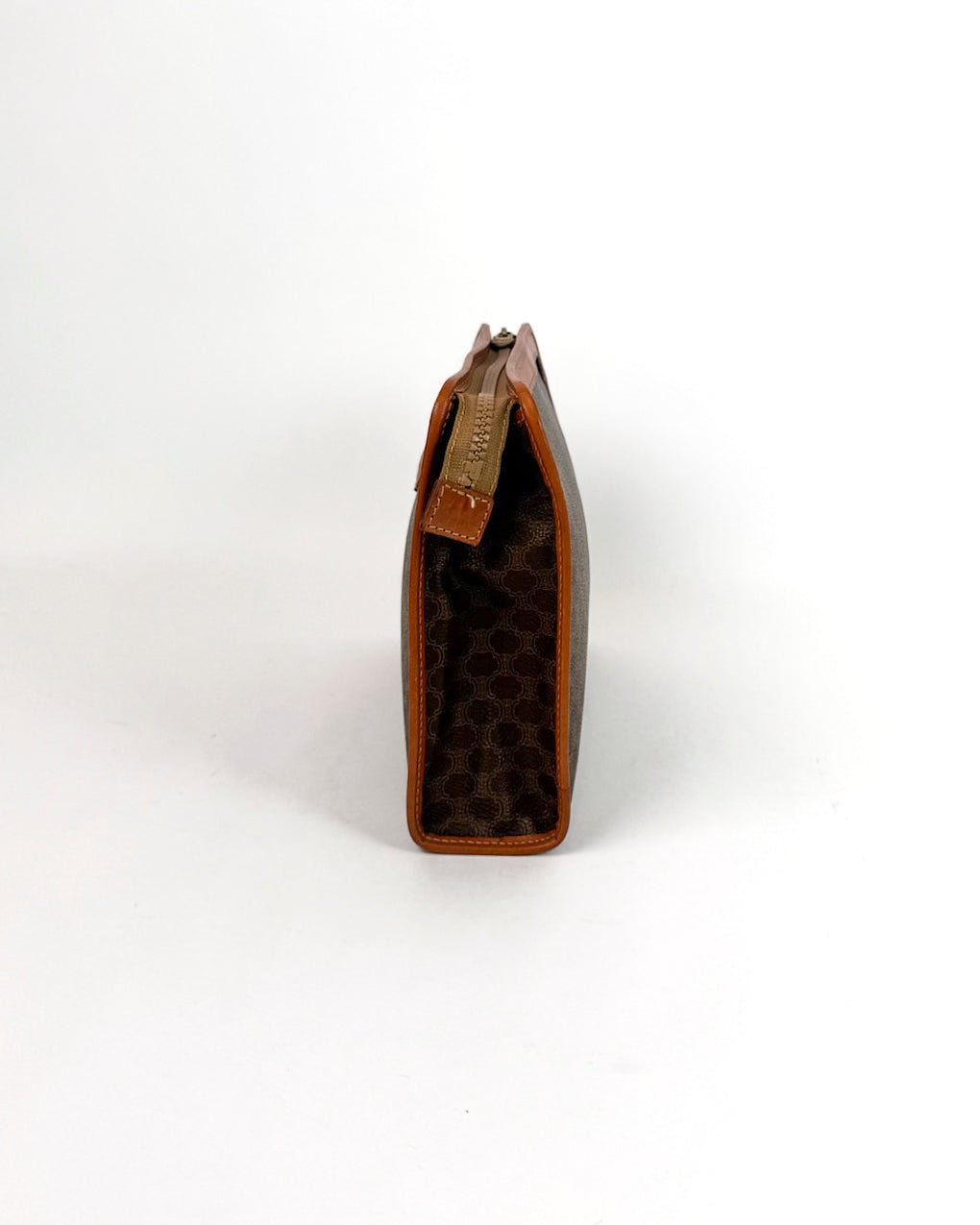 Céline Brown Macadam Clutch