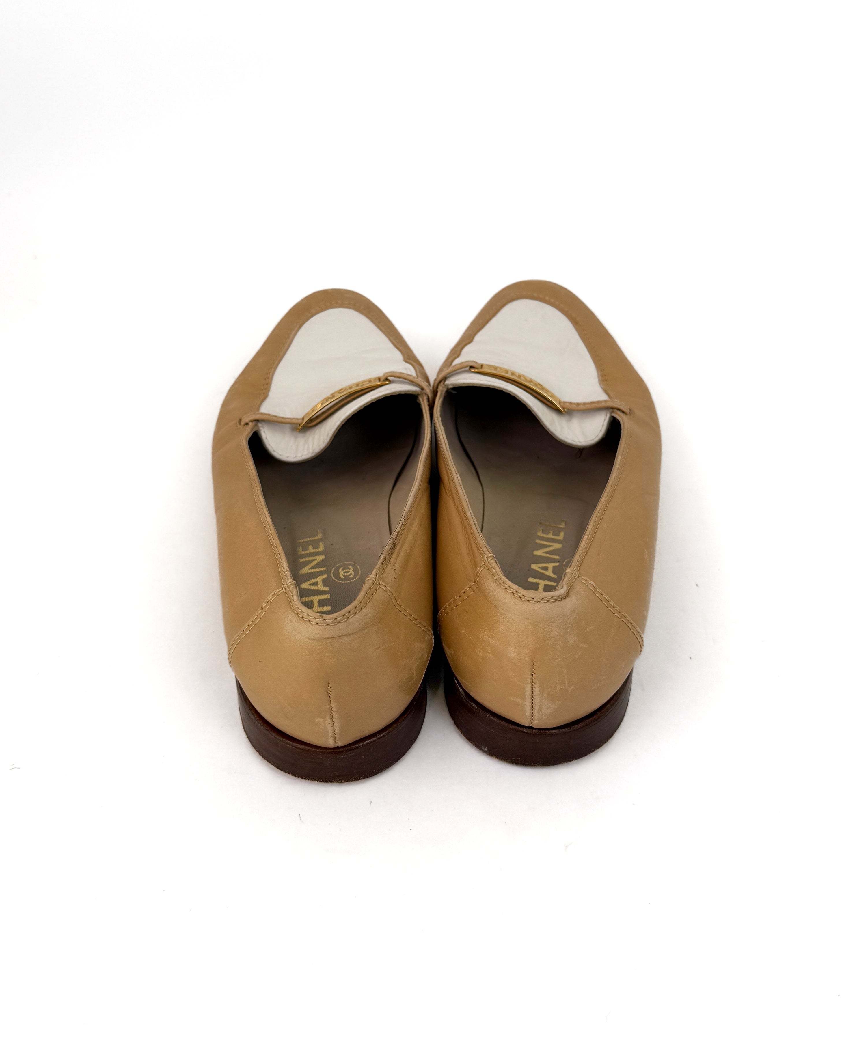 Chanel Leather Loafers - 39.5