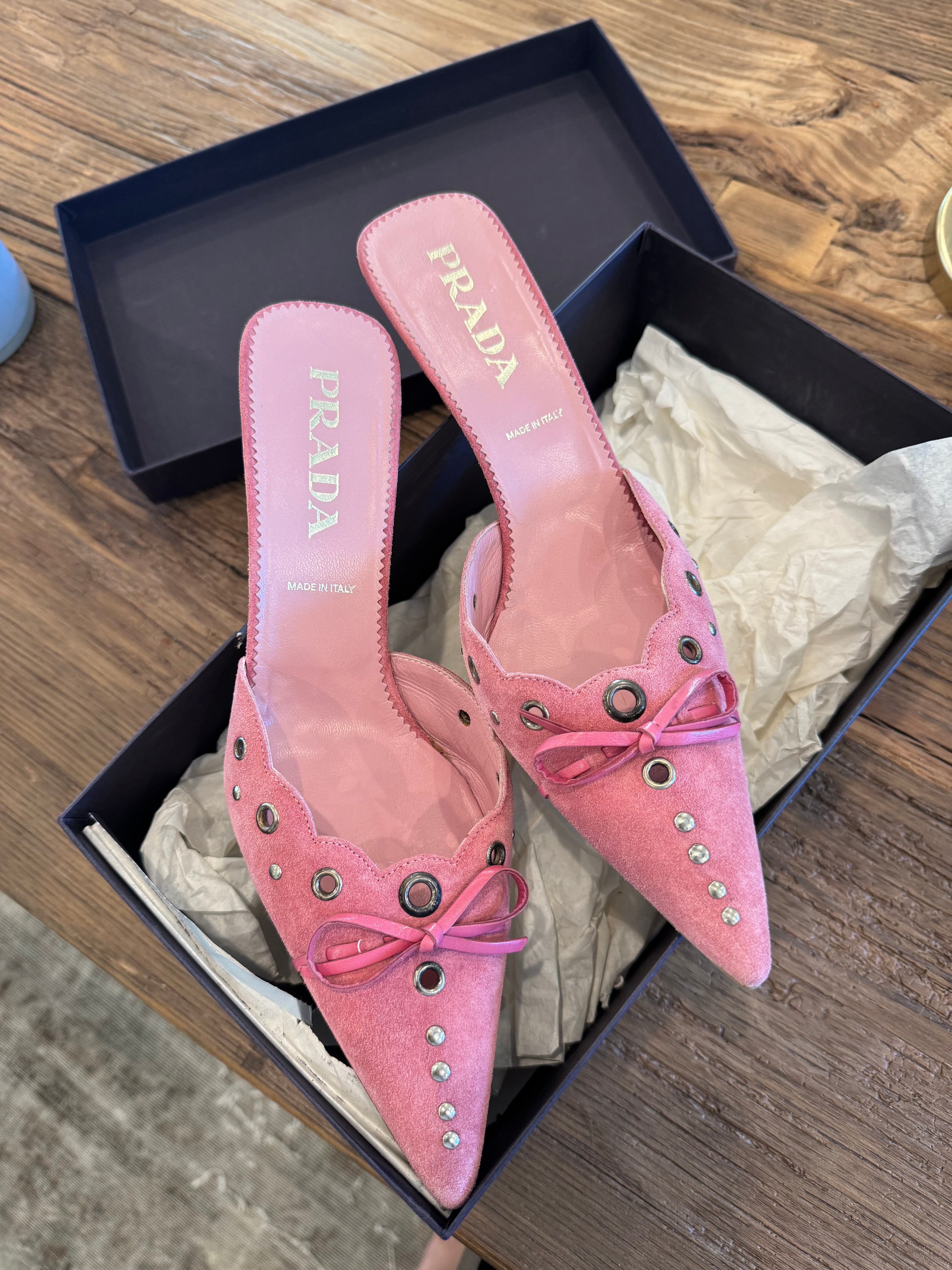Prada Vintage Mules 39.5