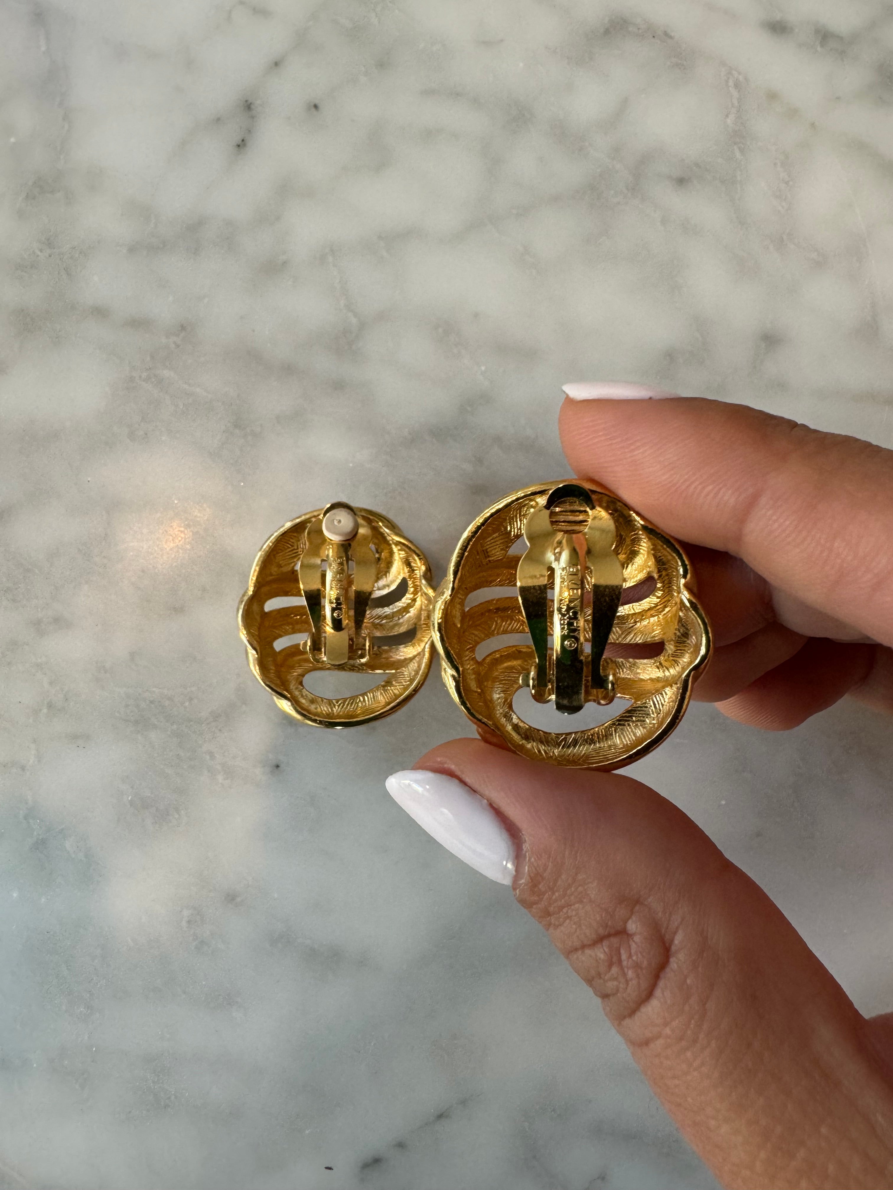 Givenchy Vintage Clip-On Earrings