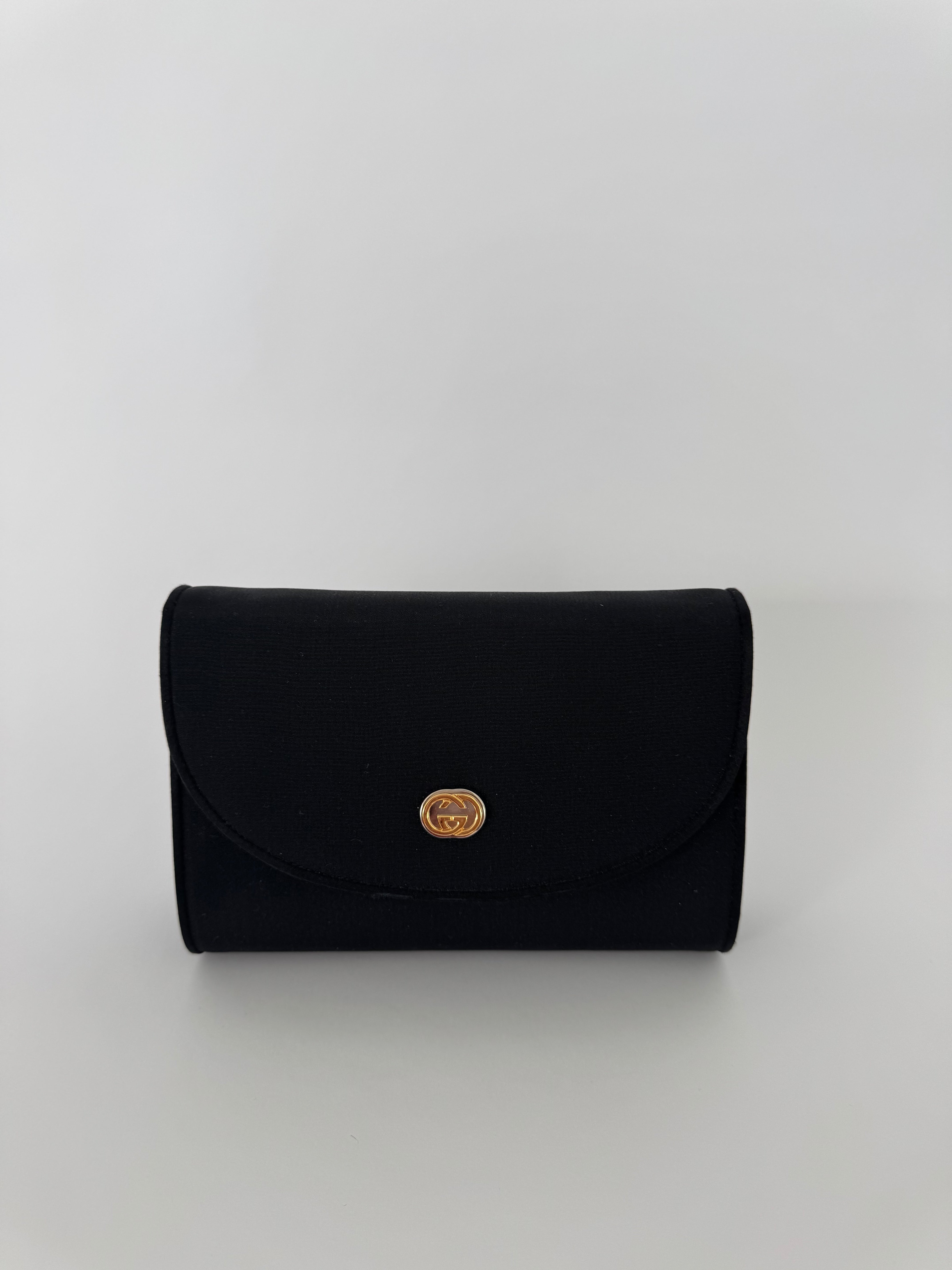 Gucci Vintage Satin Clutch