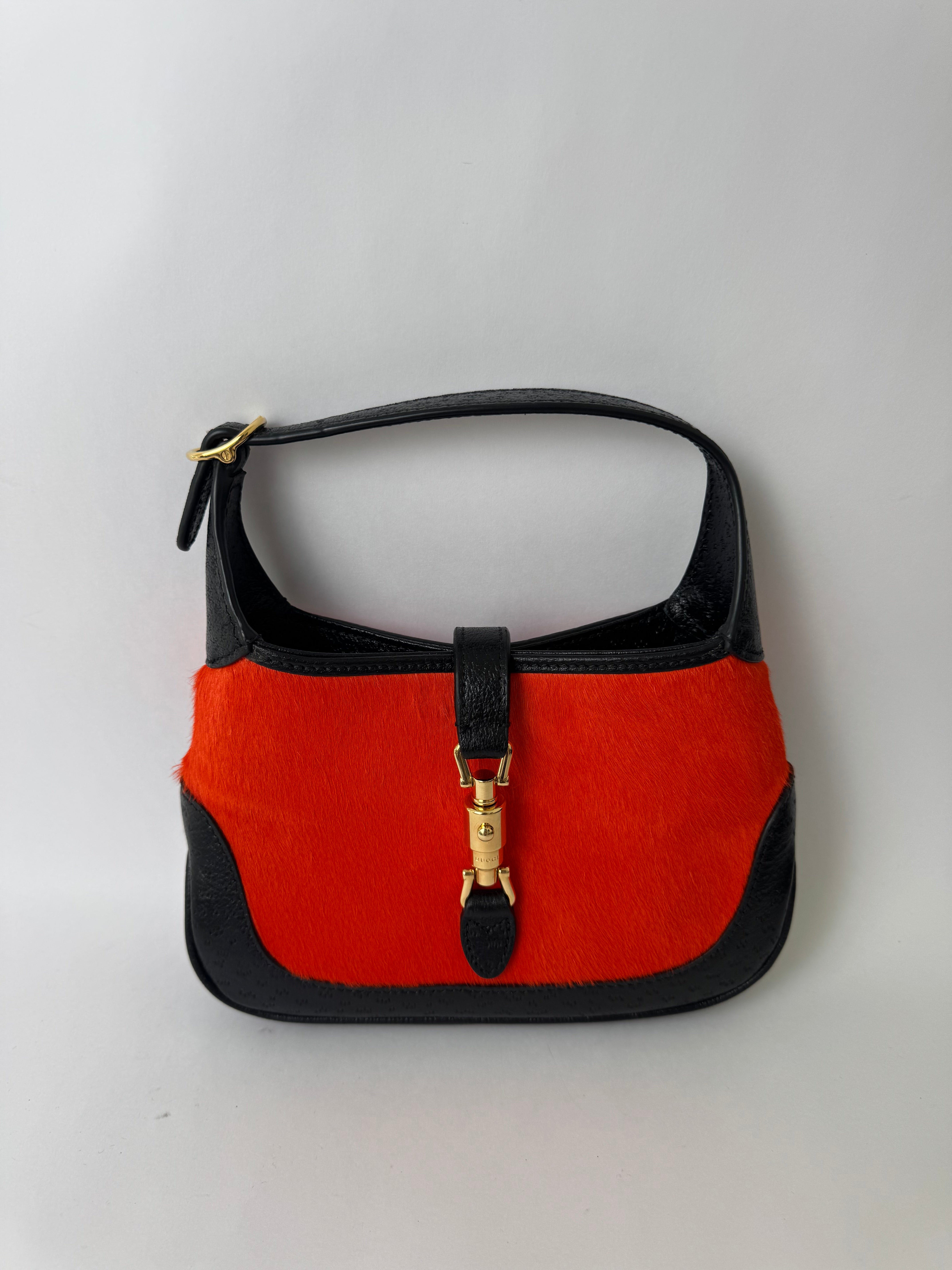 Gucci Jackie Mini Pony Hair Handbag Rare