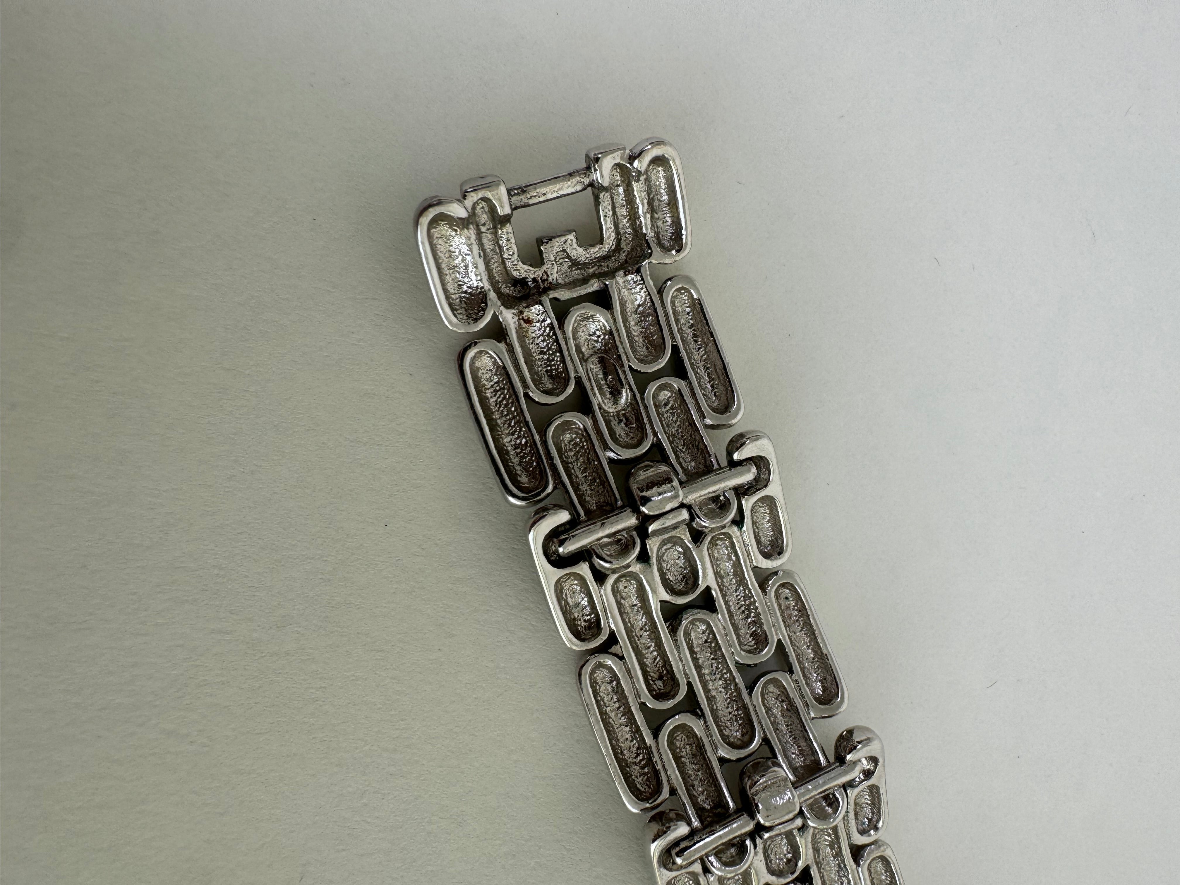 Givenchy Vintage 1980s Panthere Chain Bracelet