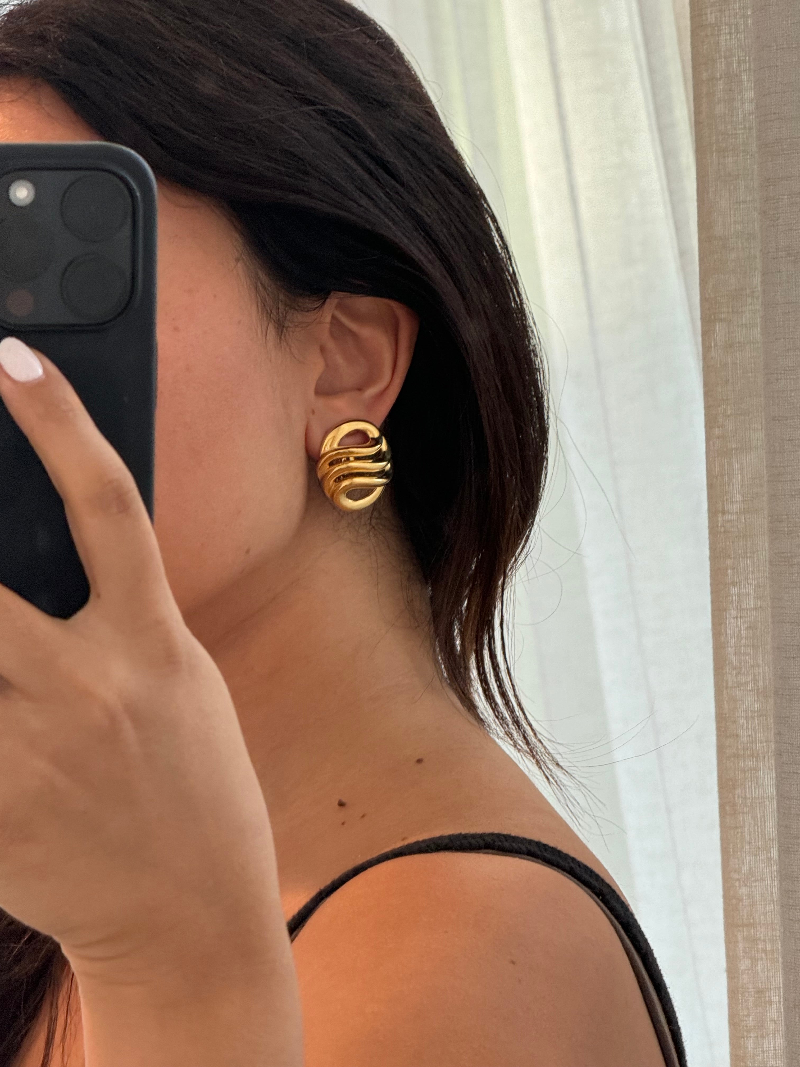 Givenchy Vintage Clip-On Earrings