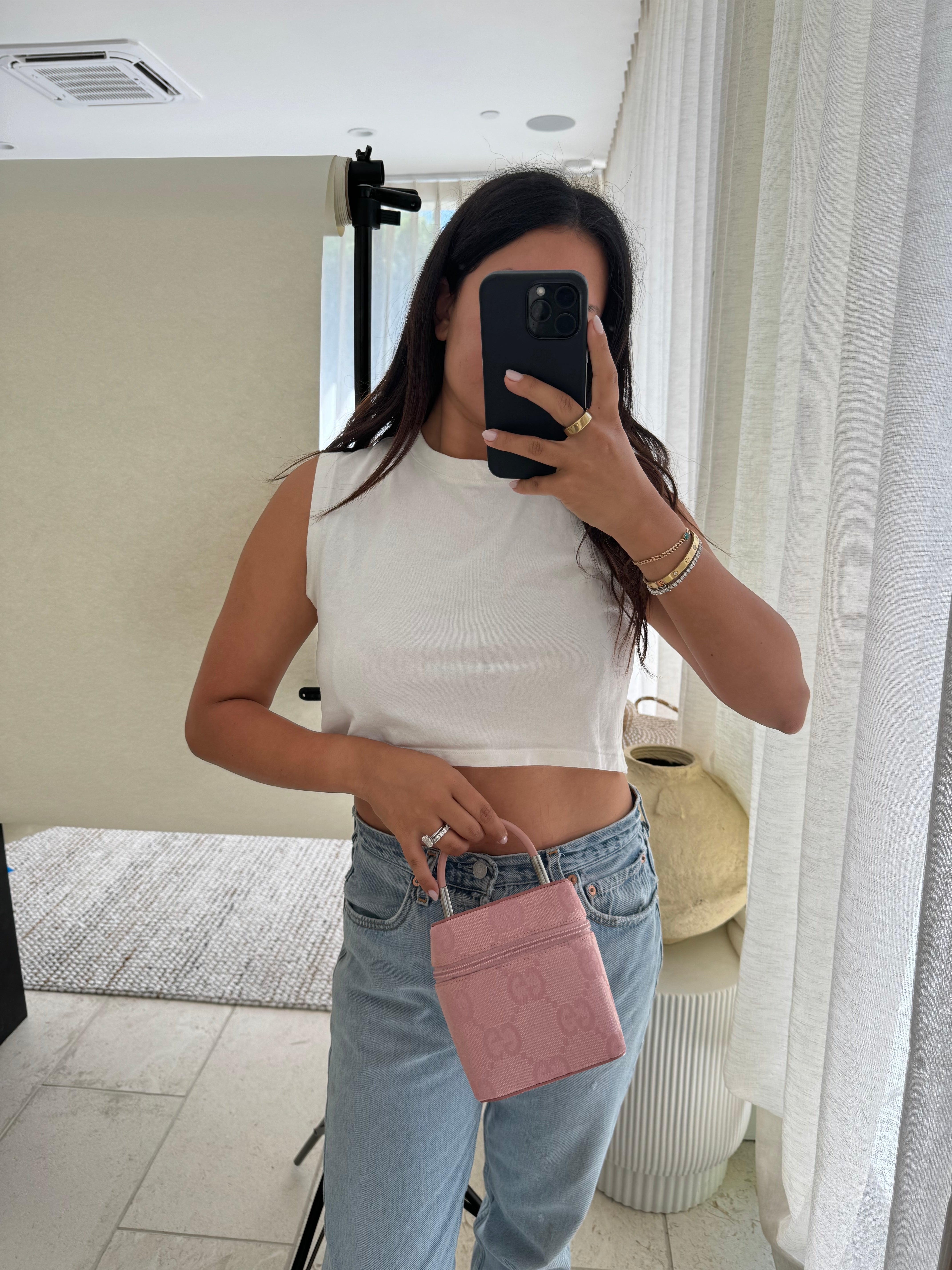 Gucci Pink Vanity Bag