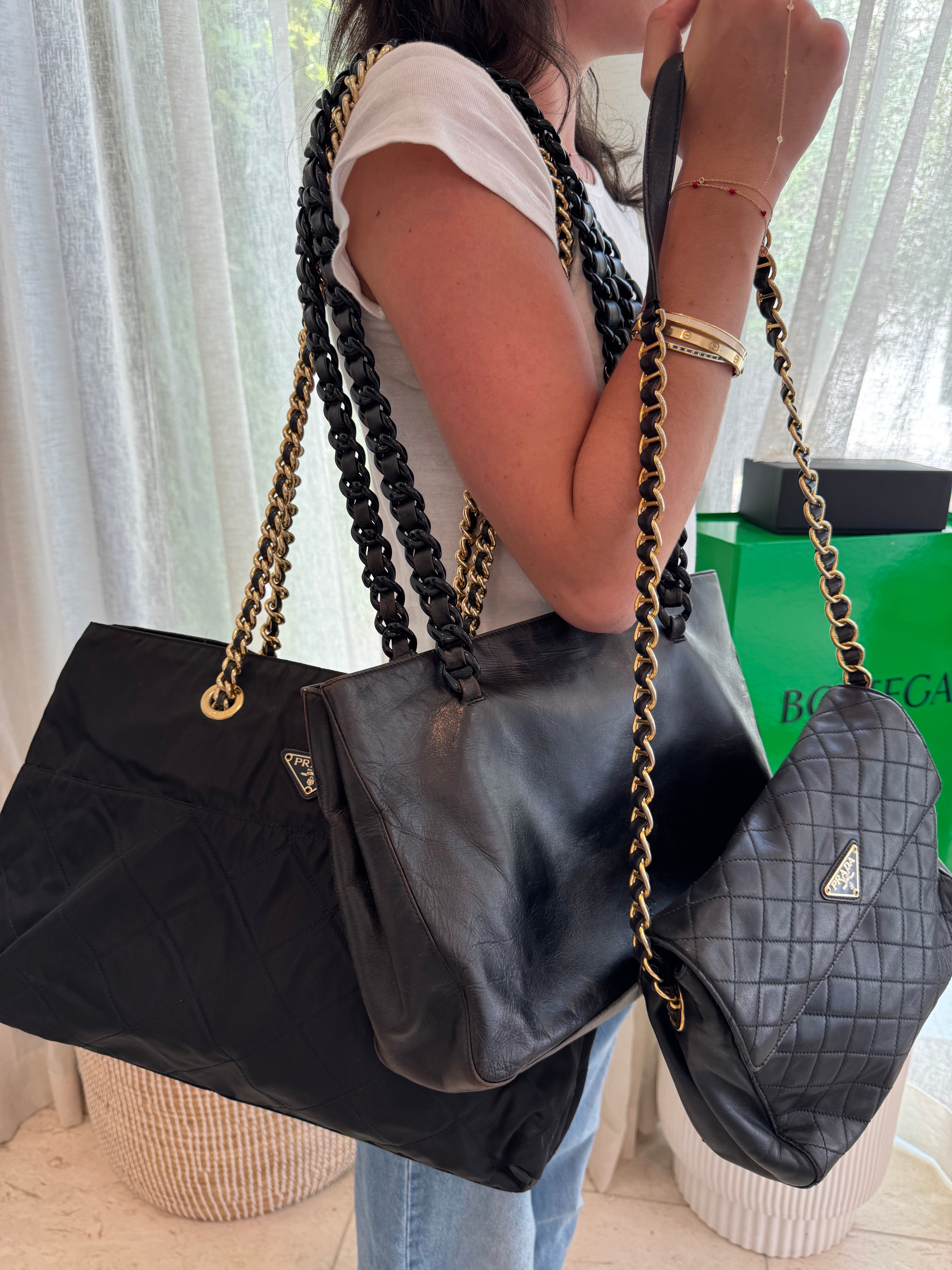 Prada Nylon Shoulder Bag