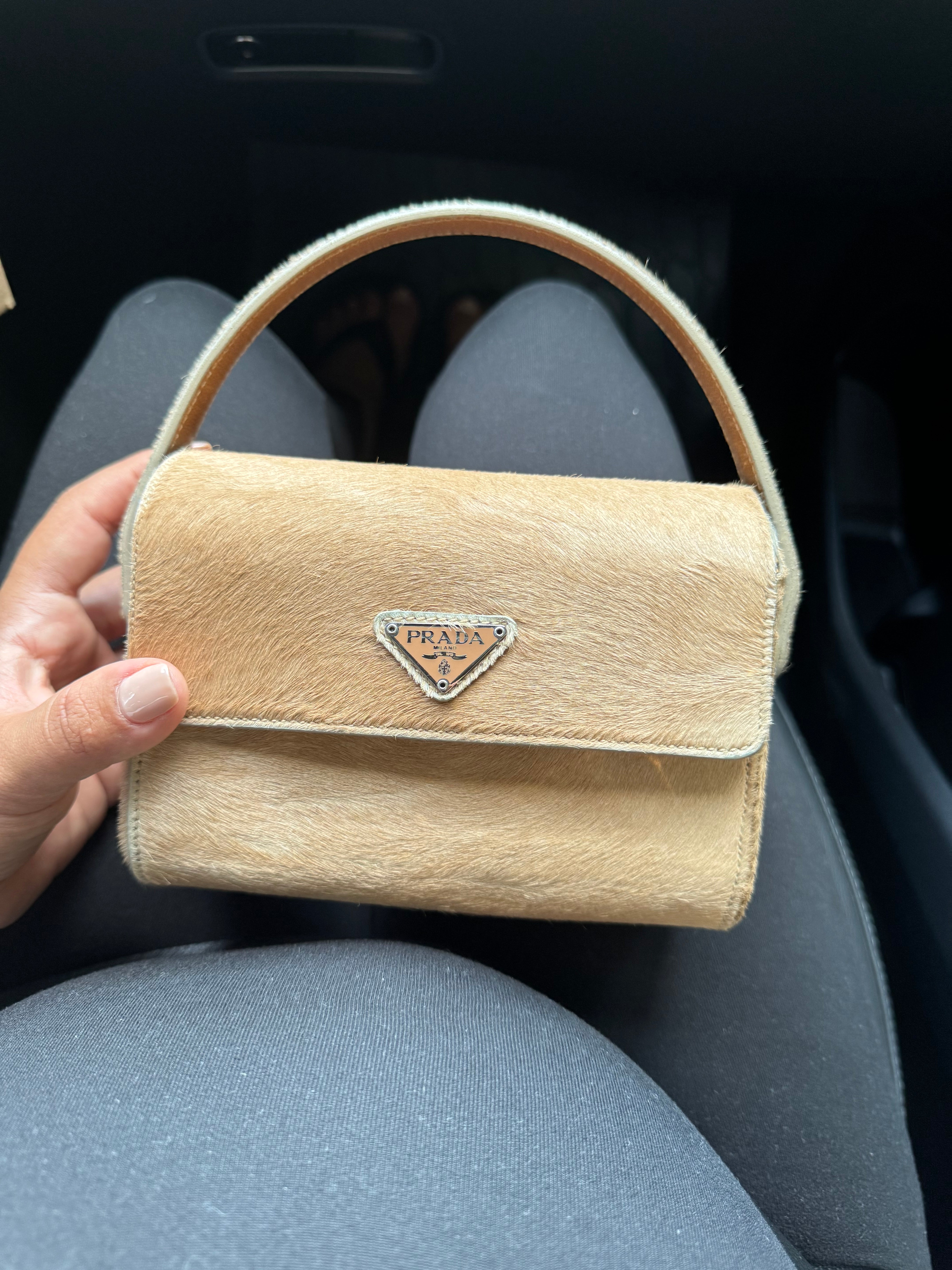 Prada Pony Hair Handbag