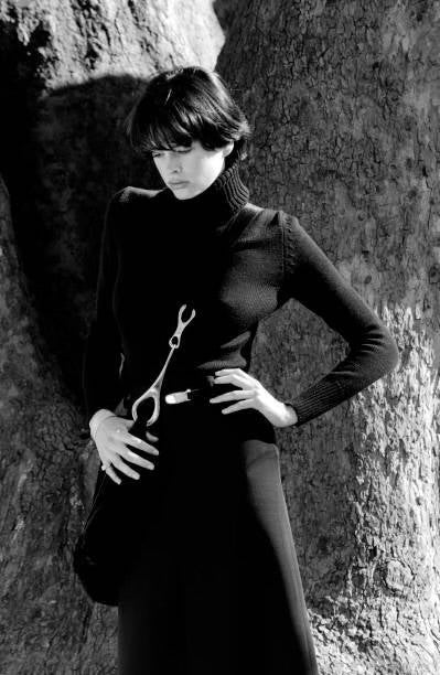 Gucci Tom Ford Black Horsebit Calf Hair Bag Rare