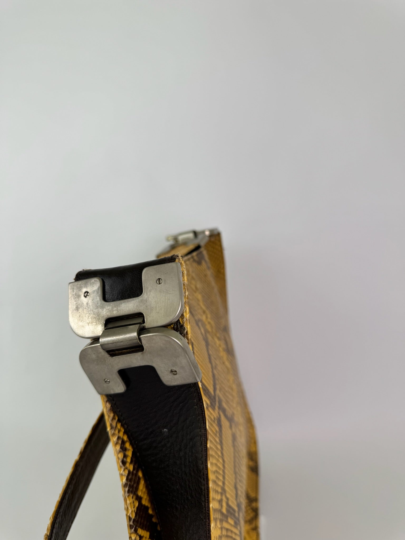 Prada Vintage Python Shoulder Bag