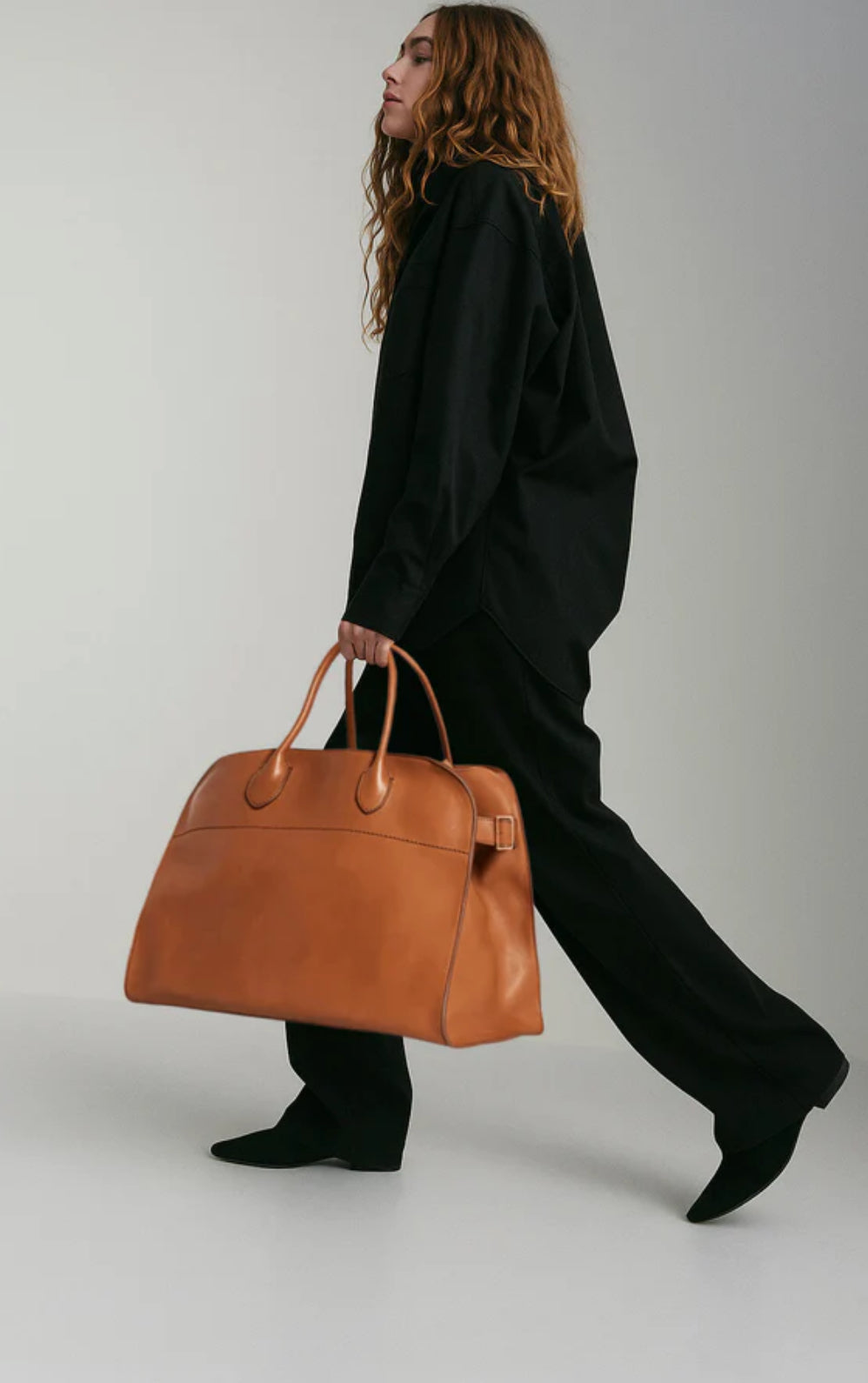The Row Soft Margaux 17 Camel New