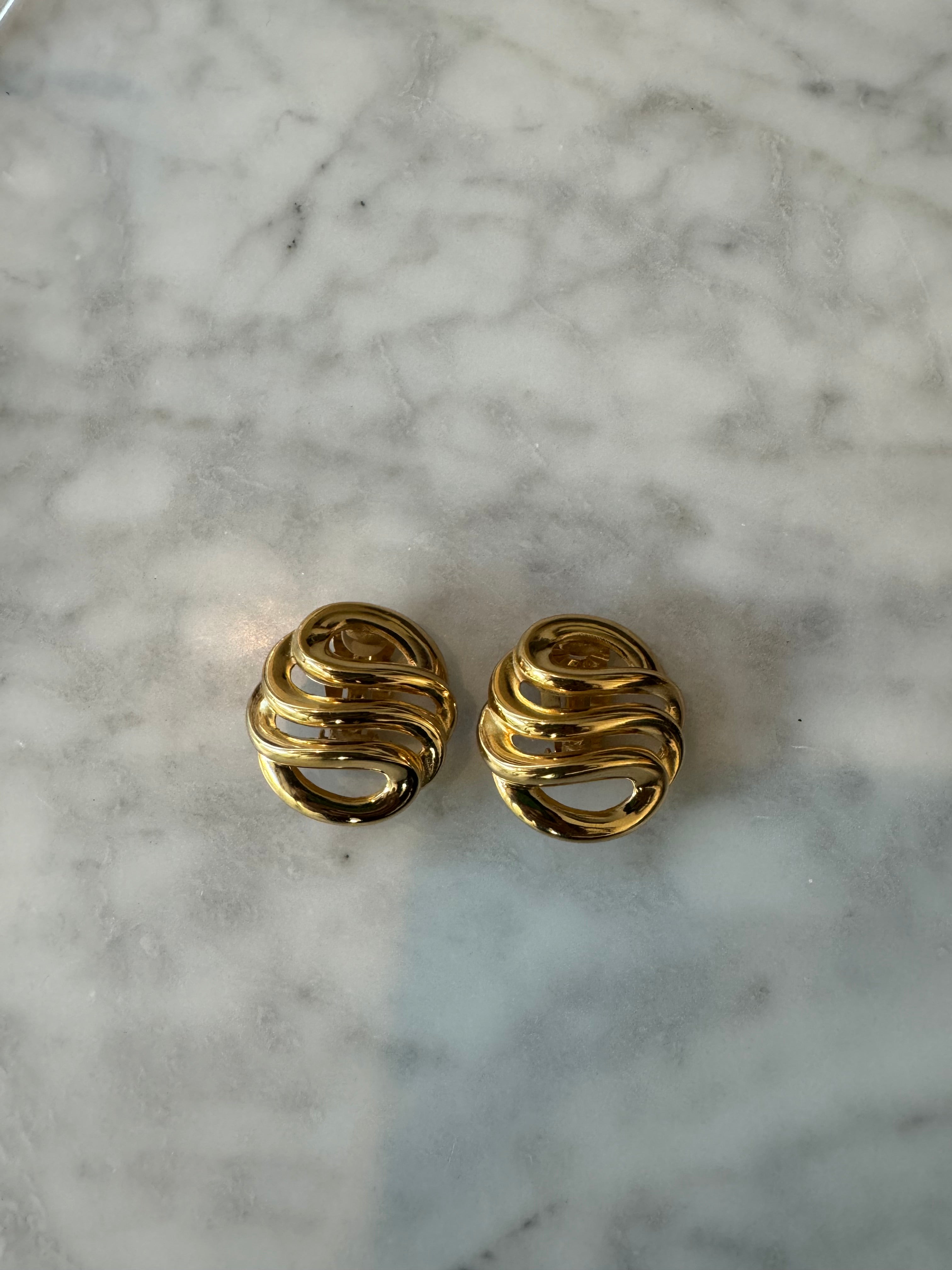 Givenchy Vintage Clip-On Earrings