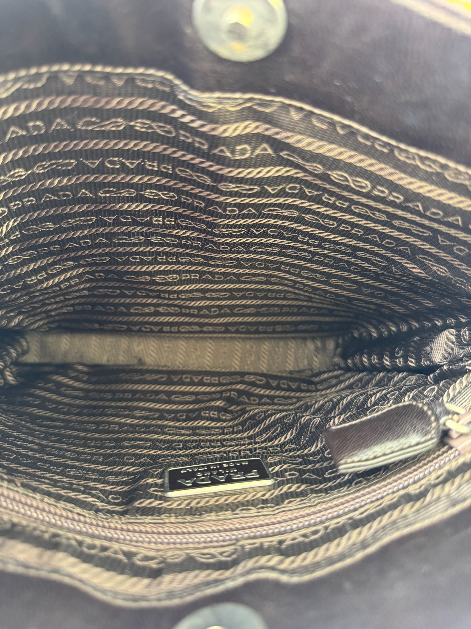 Prada Vintage Python Shoulder Bag