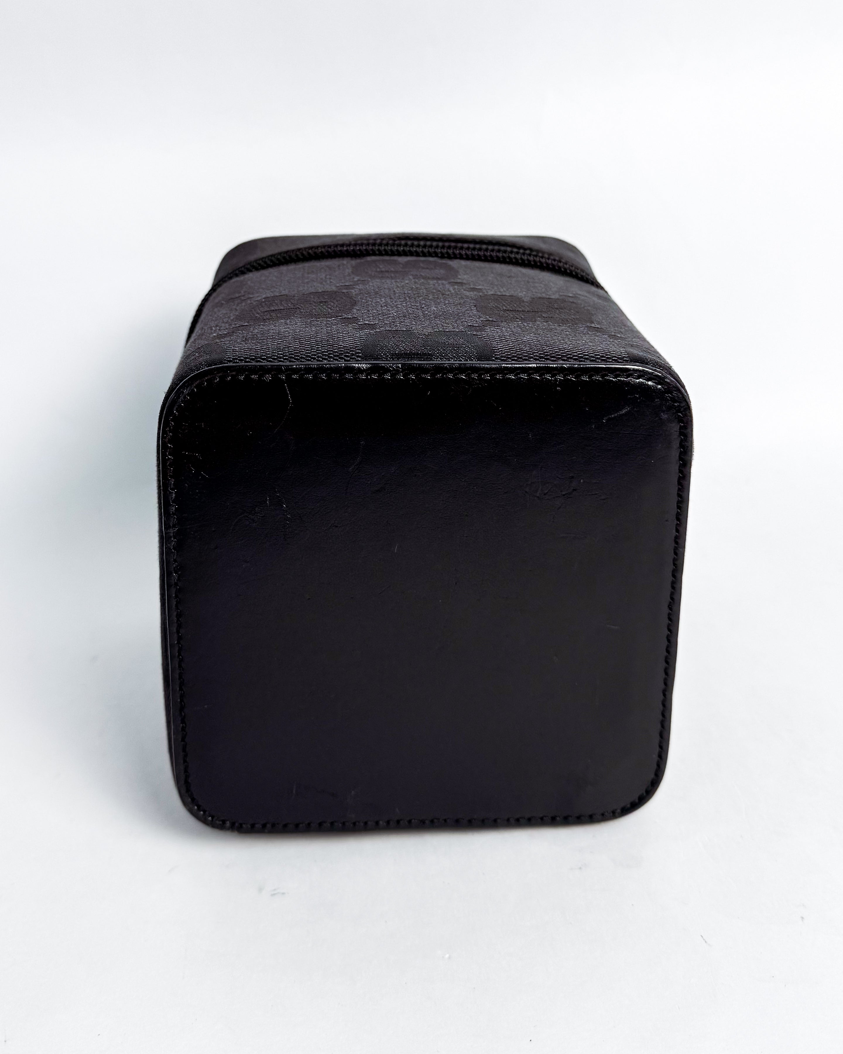 Gucci Black GG Vanity Bag