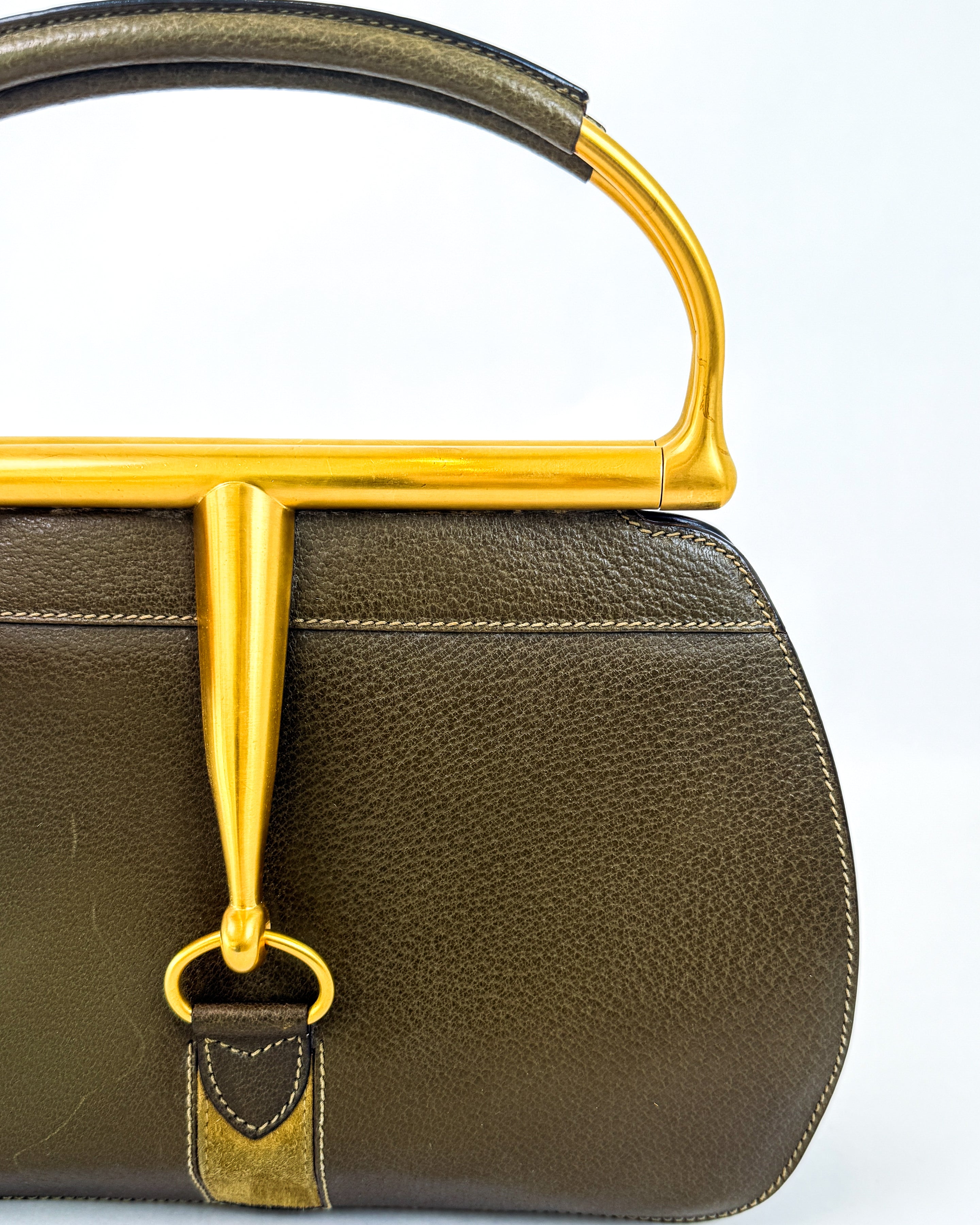 Gucci Tom Ford Horsebit Top Handle Bag Rare
