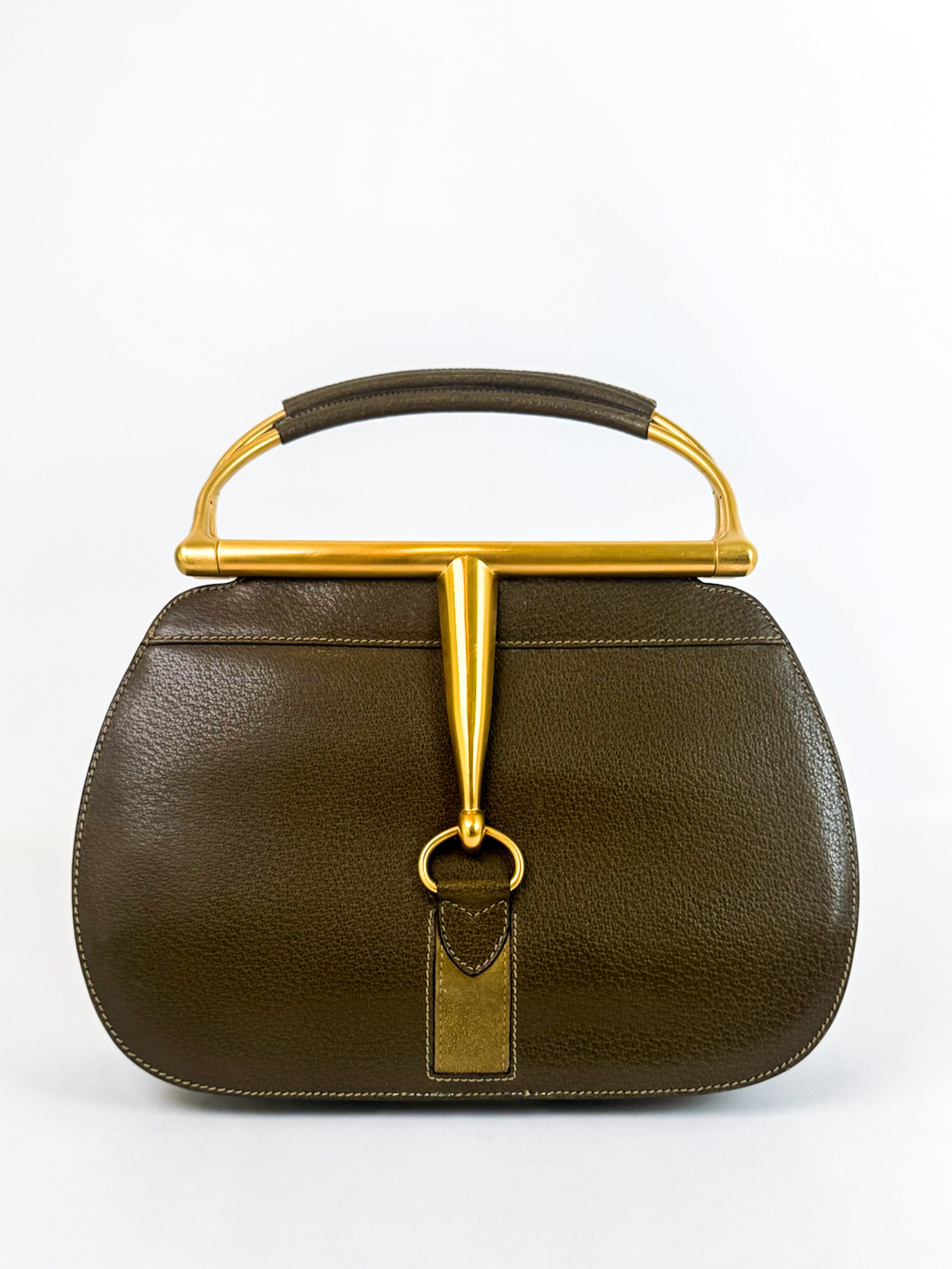 Gucci Tom Ford Horsebit Top Handle Bag Rare