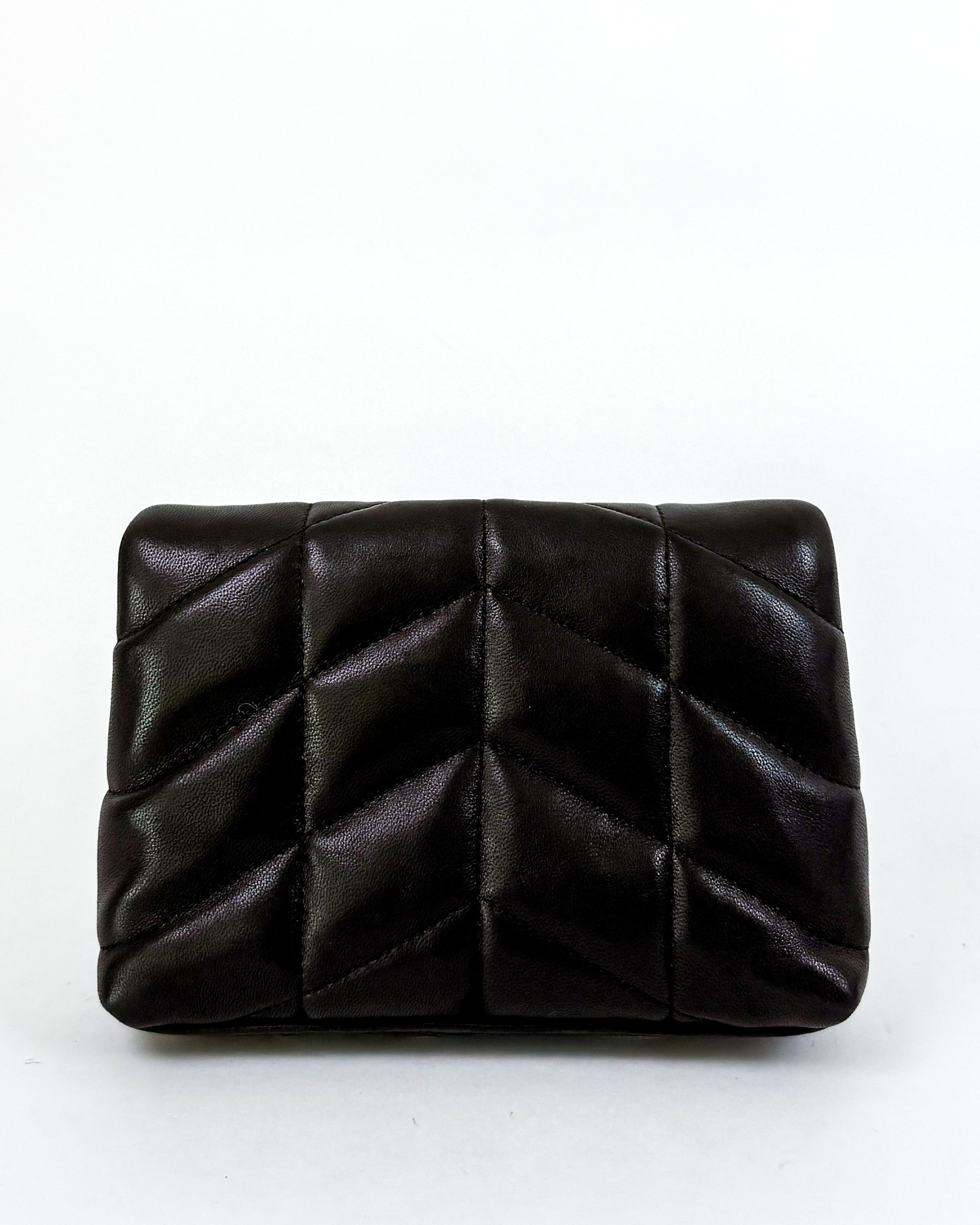 YSL Quilted Lambskin Clutch