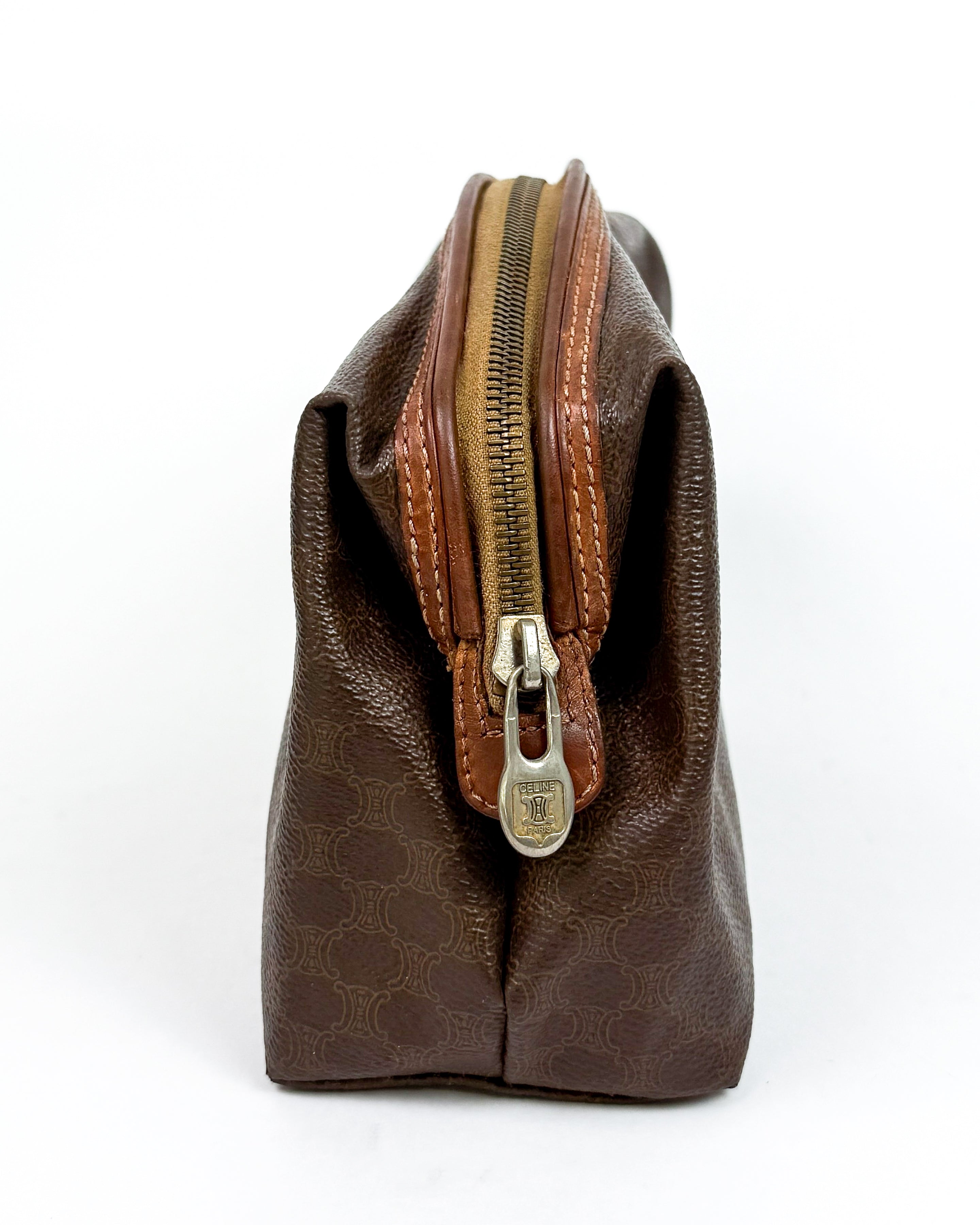 Celine Vintage Macadam Pouch Medium