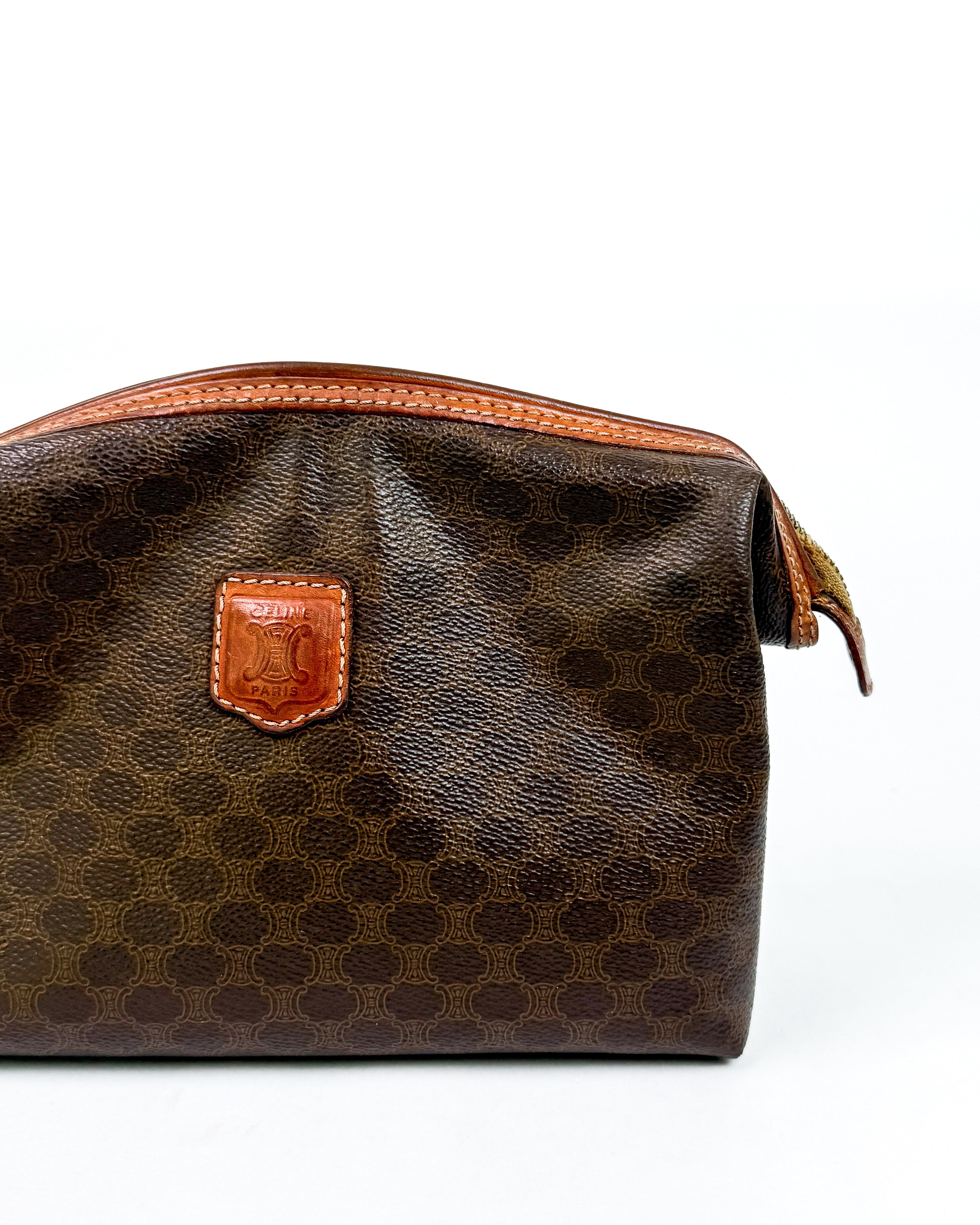 Celine Vintage Macadam Pouch Medium