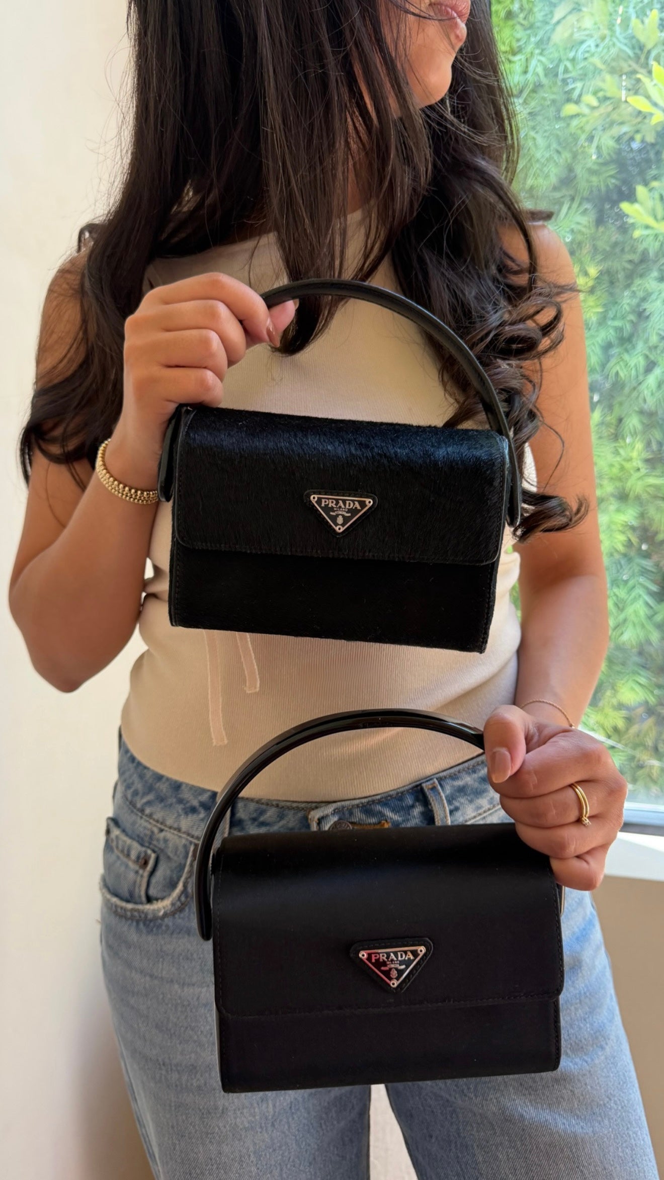 Prada Vintage Ponyhair Handbag Rare