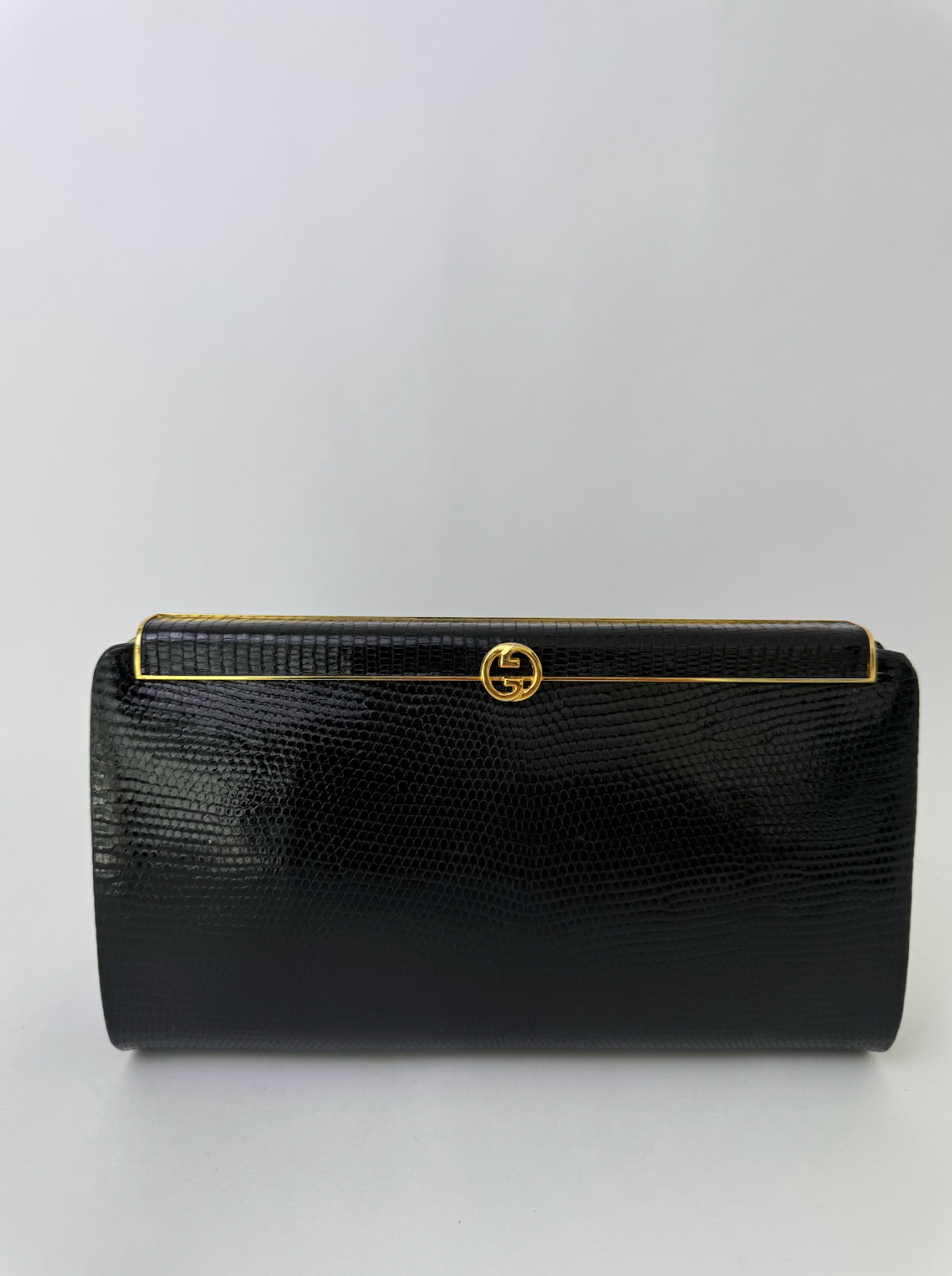 Gucci Vintage Lizard Clutch